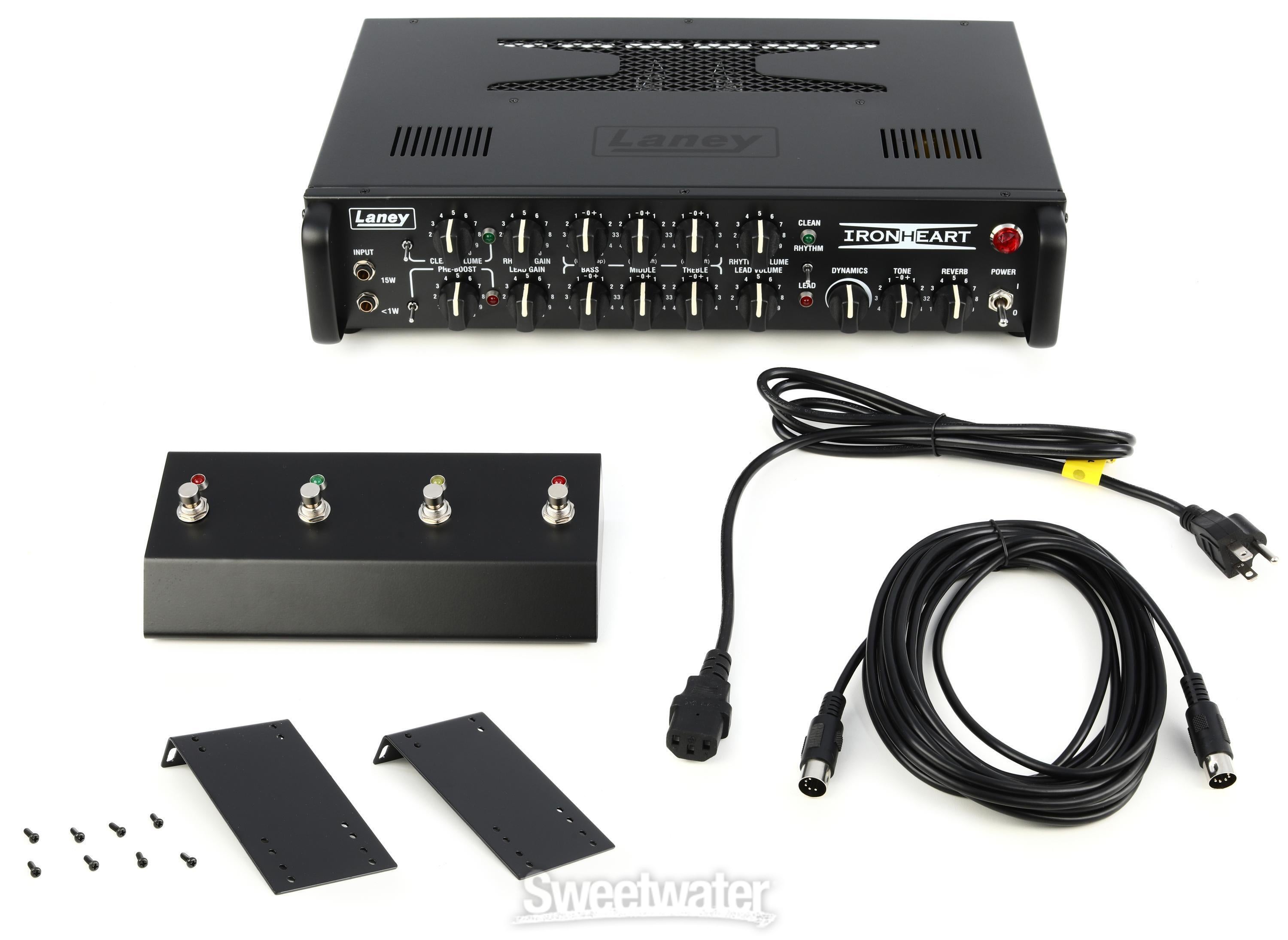 Laney Ironheart IRT-Studio 15-watt Rackmount Tube Head | Sweetwater