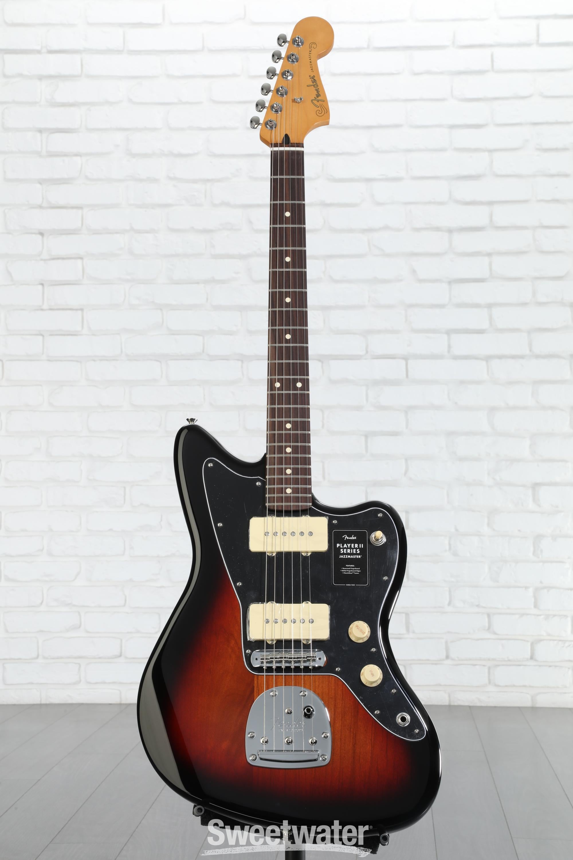 Fender Player II Jazzmaster Electric Guitar - 3-color Sunburst