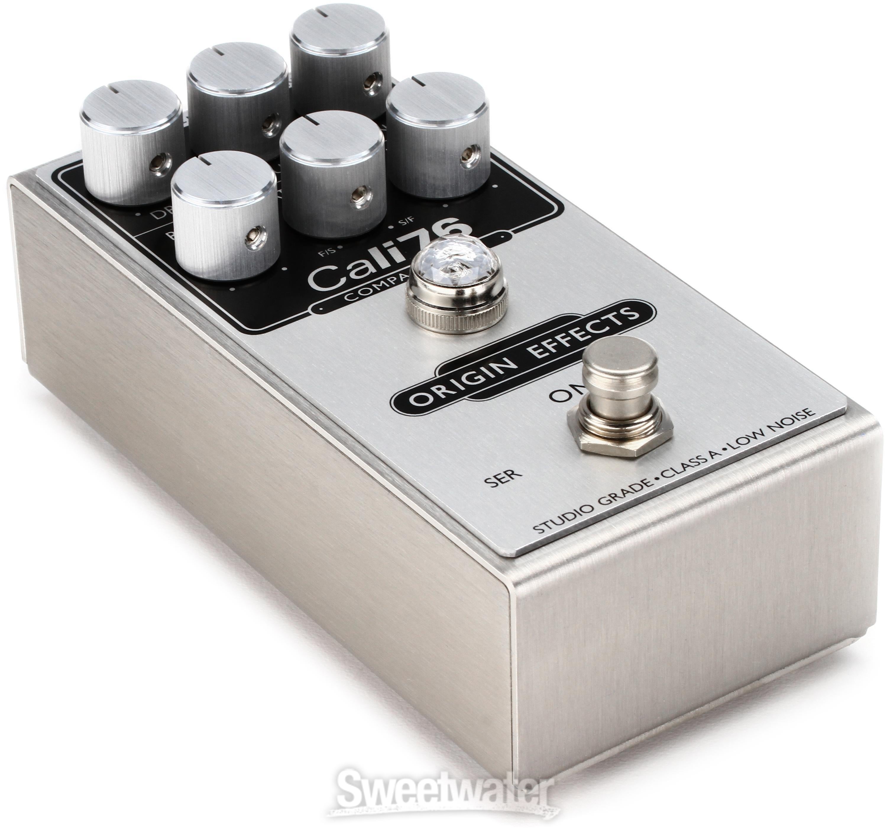 Origin Effects Cali76 Compact Bass Compressor Pedal | Sweetwater