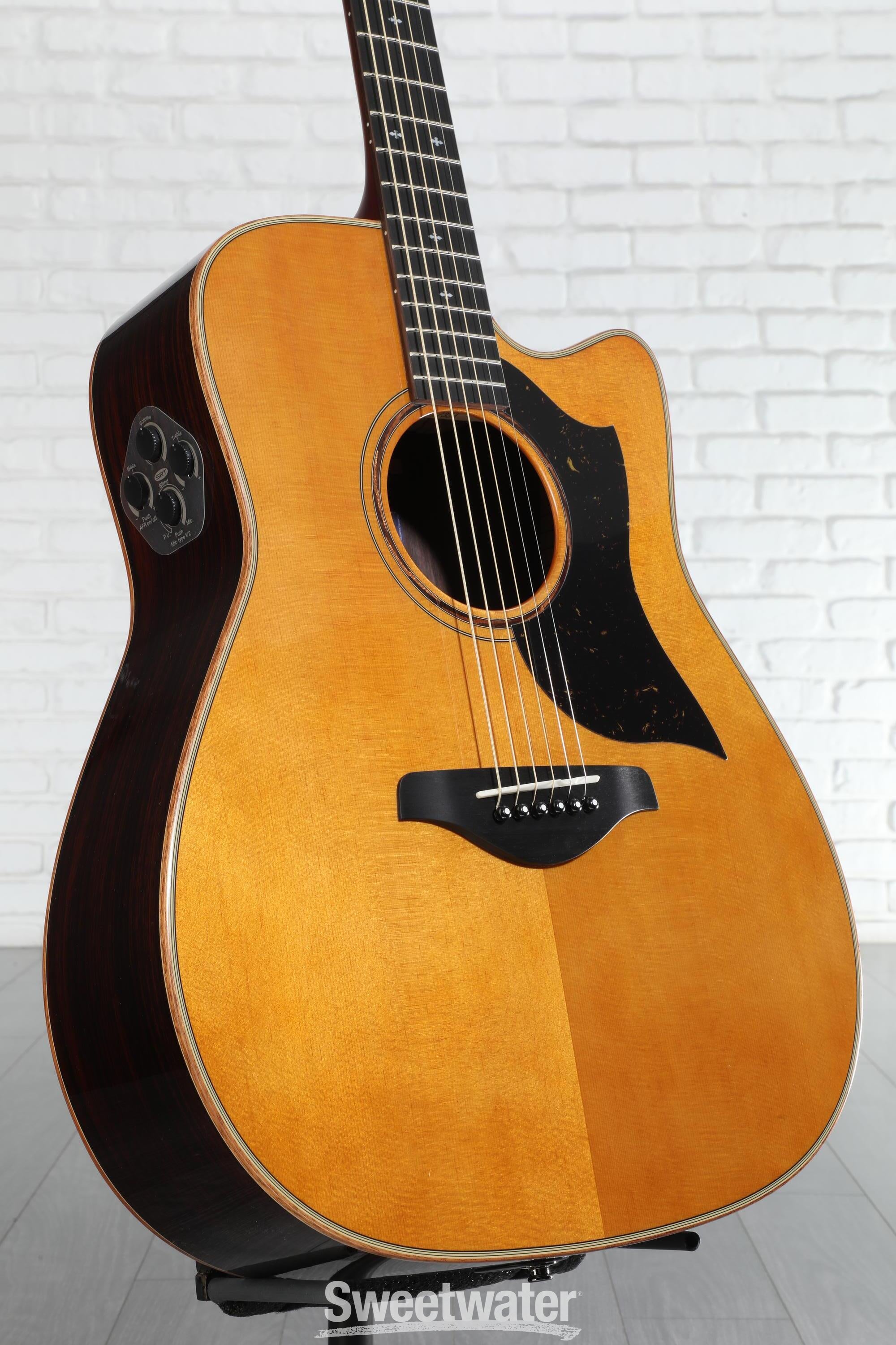 Yamaha A5R ARE Acoustic-electric Guitar - Vintage Natural Reviews