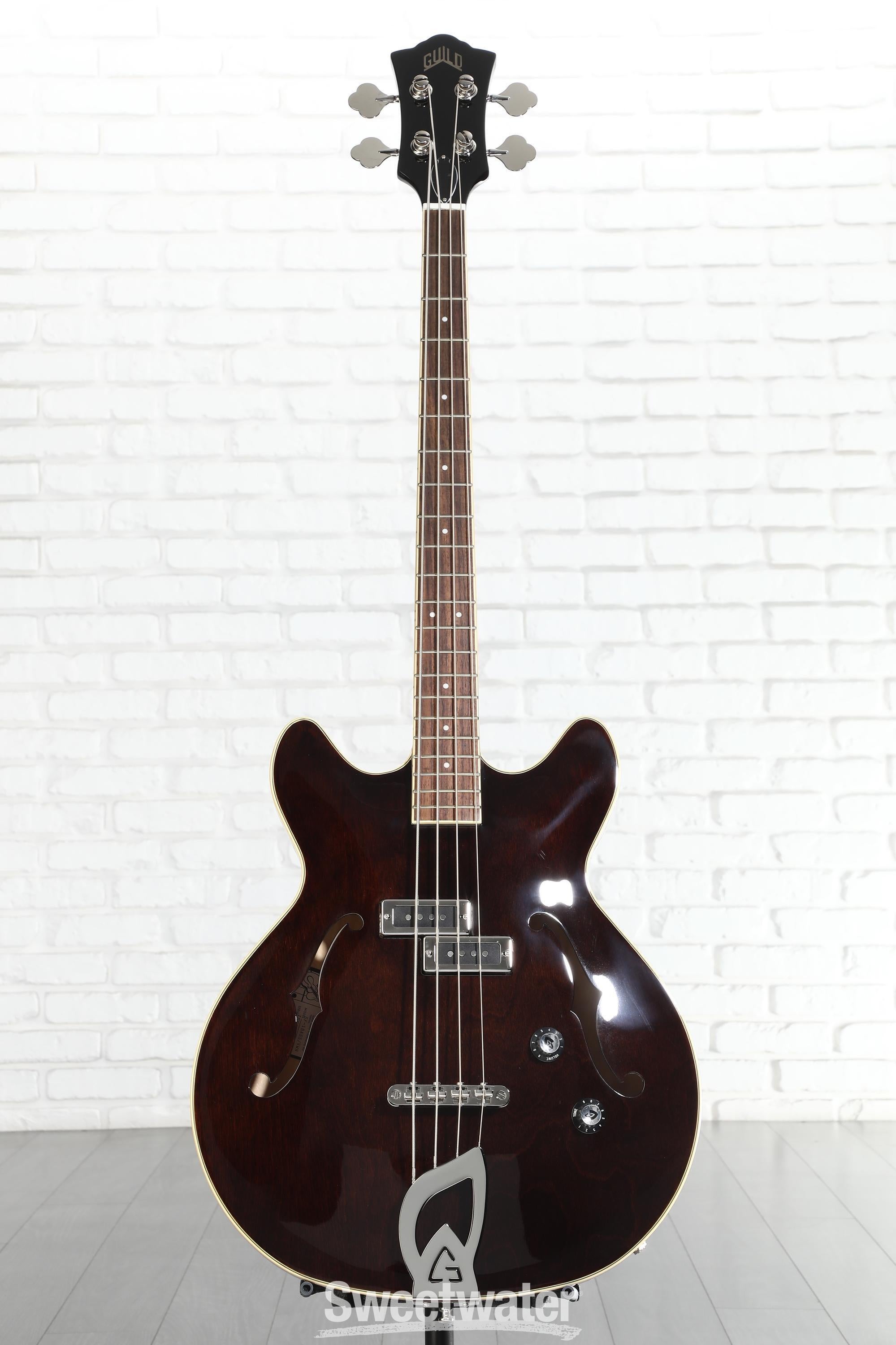 Guild Starfire I Bass Guitar - Vintage Walnut | Sweetwater