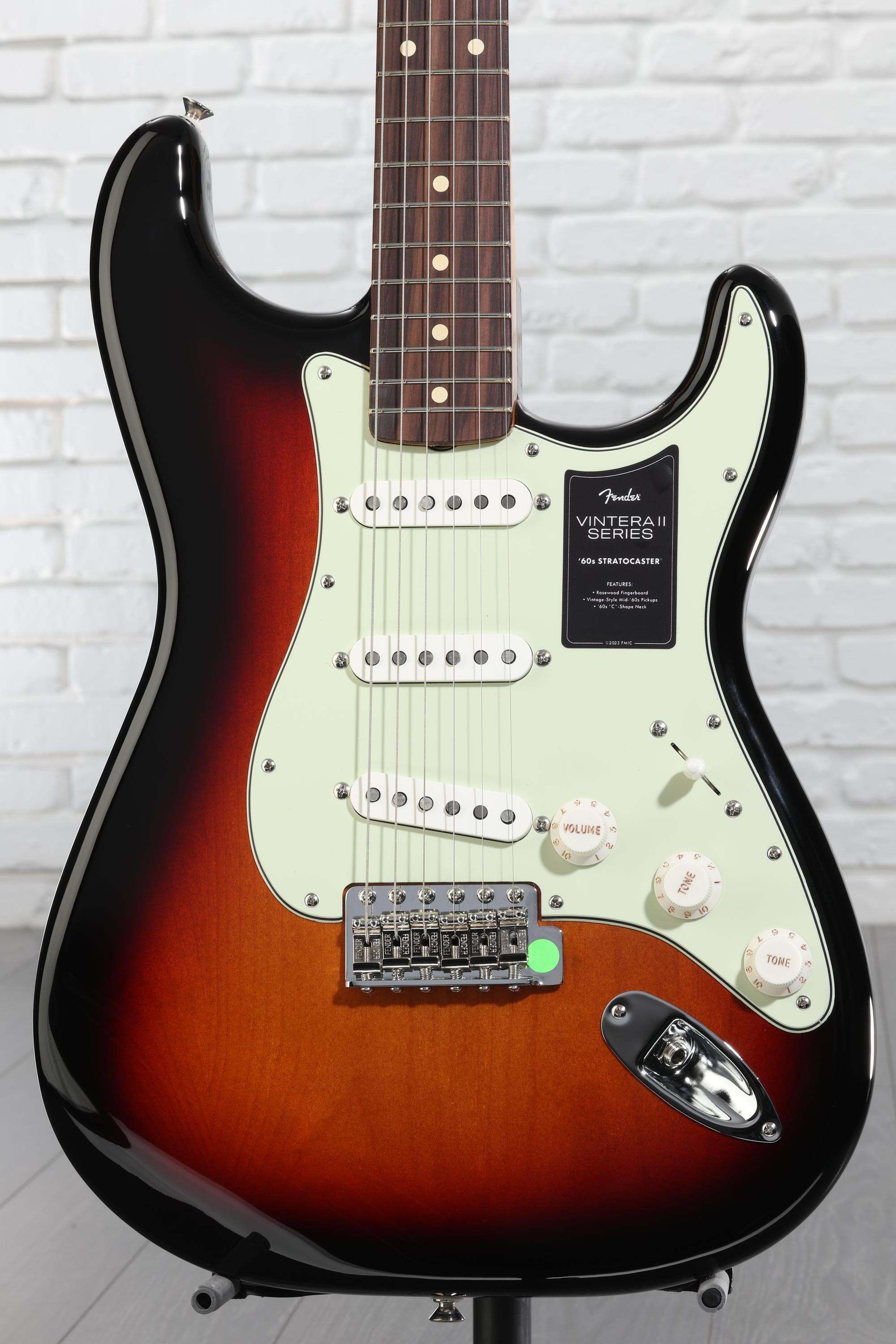 ギター Fender Vintera II 60s Stratocaster Fender Vintera II '60s Stratocaster Electric Guitar - 3-color