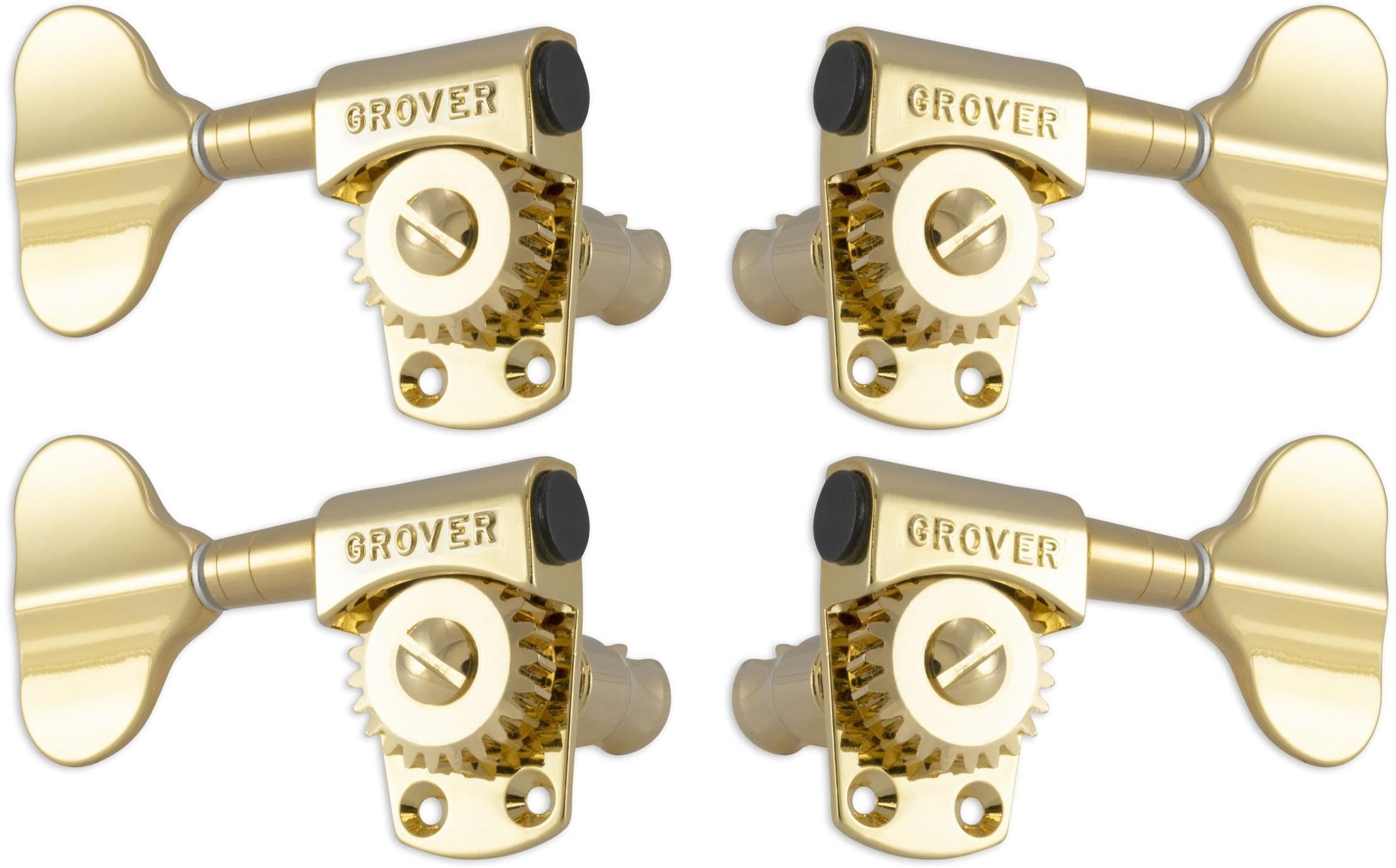 GROVER ペグ 145G (2:2用) グローバー ゴールド GROVER 133N6 Nickel Deluxe Guitar Machines 133 Series ギター用ペグ