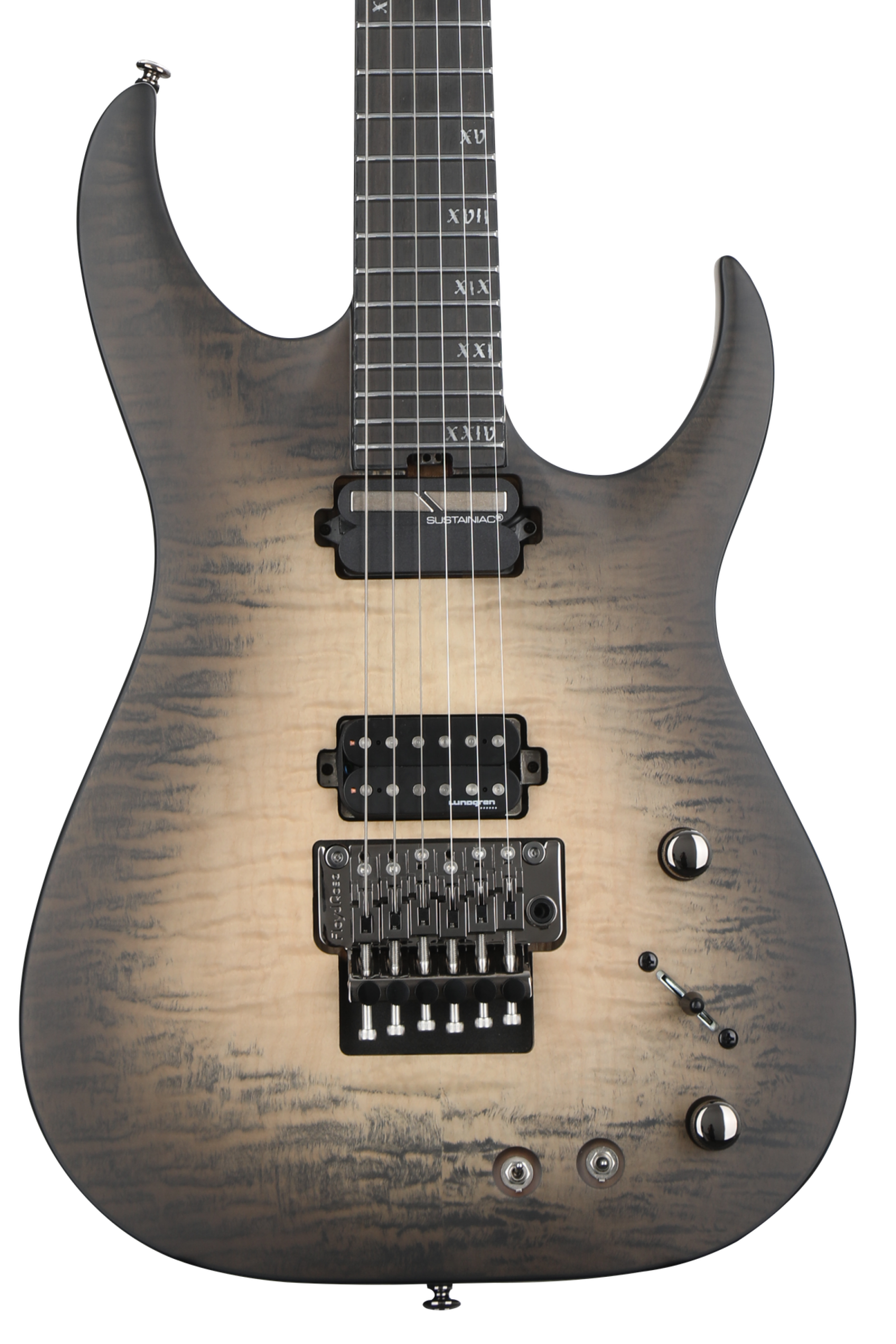 Schecter Banshee Mach-6 FR-S Electric Guitar - Ember Burst