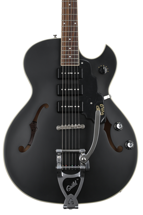 Guild Starfire I Jet 90 Electric Guitar - Satin Black