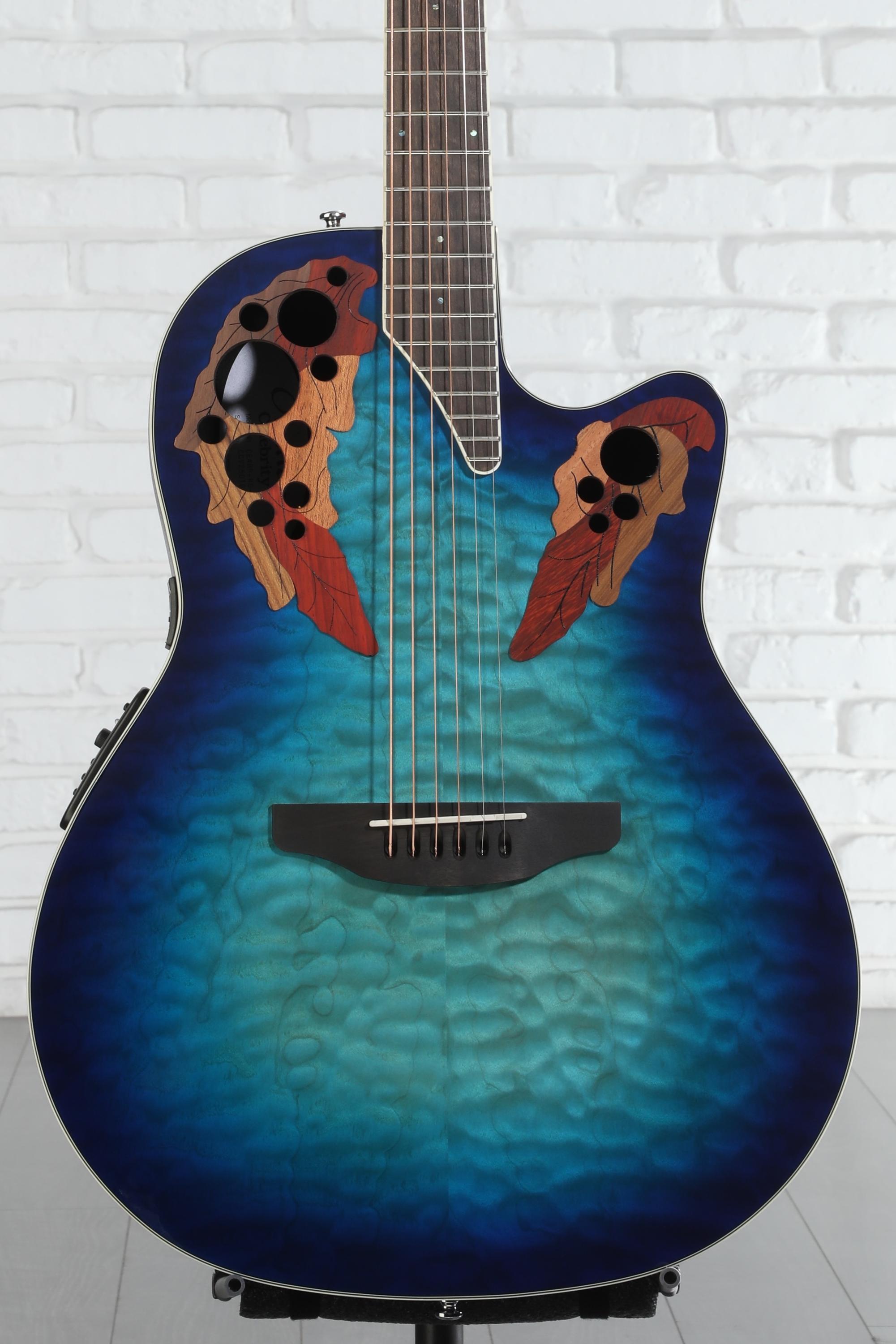 Ovation Celebrity Elite CE48P-RG Super Shallow Acoustic-Electric