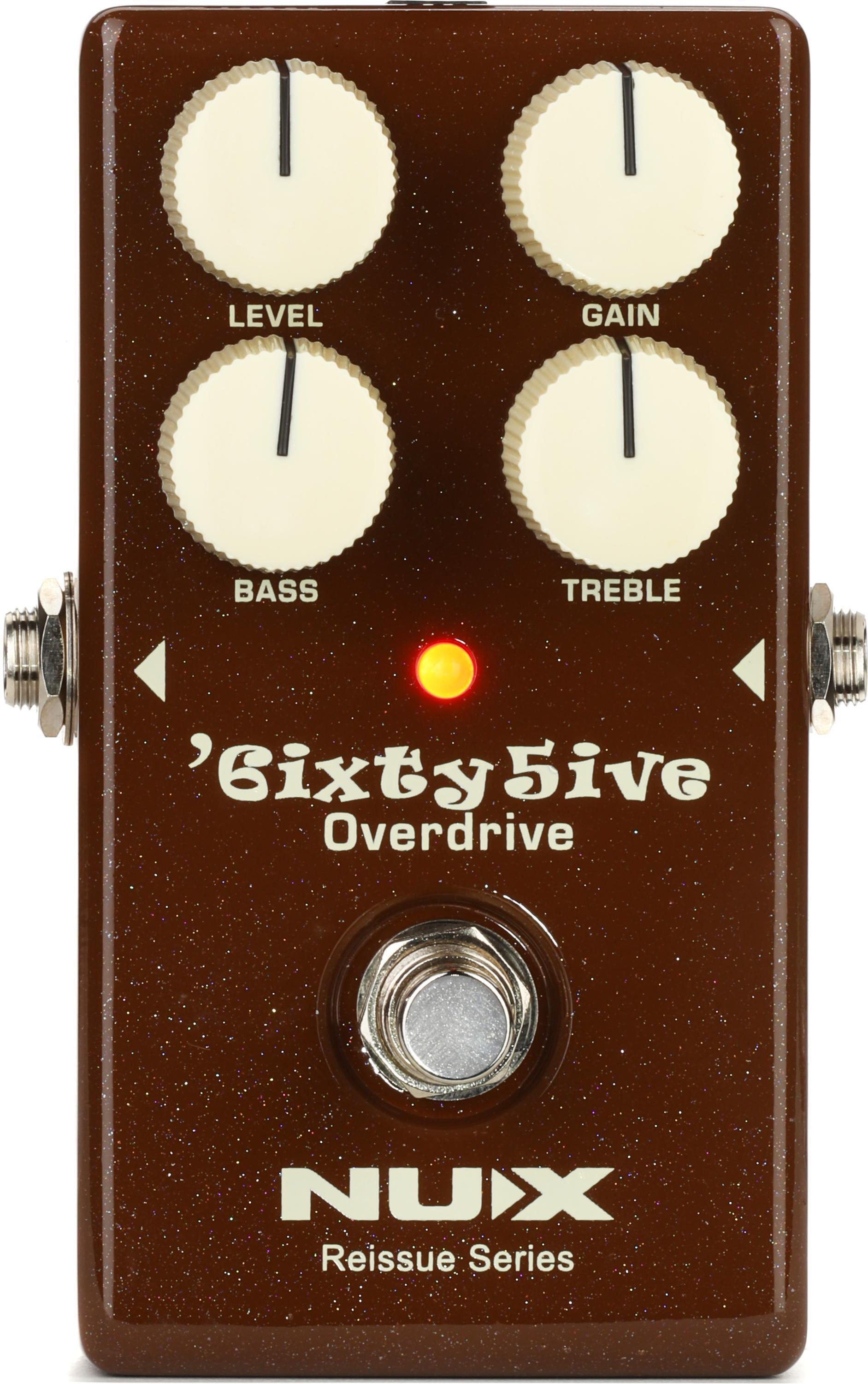 Nux 6ixty-5ive Overdrive Overdrive, distortion & fuzz effect