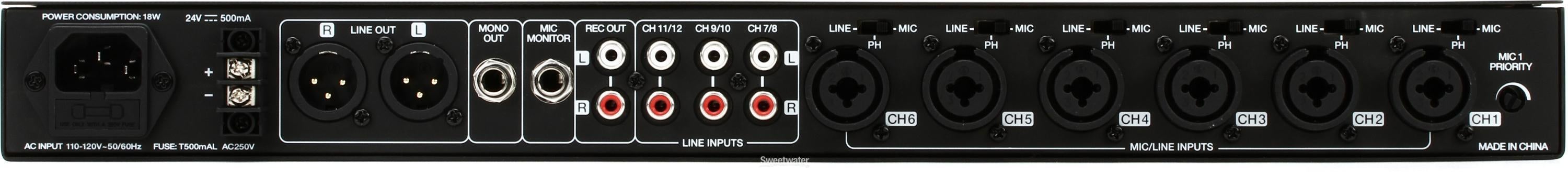Denon Professional DN-312X Rackmount Mic/Line Mixer Reviews Denon Professional DN-312X Rackmount Mic/Line Mixer Reviews