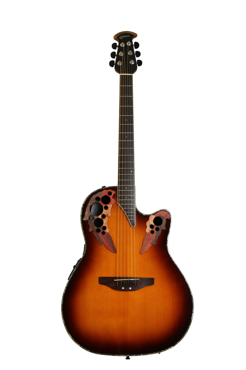 Ovation CC49S Celebrity Deluxe -Deep Countour, Vintage Amber