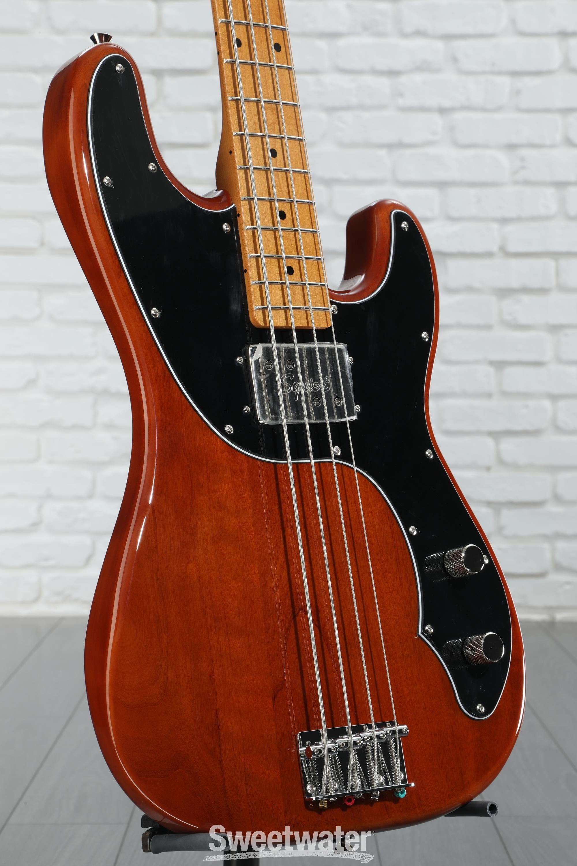 Squier Classic Vibe Telecaster Bass - Mocha | Sweetwater