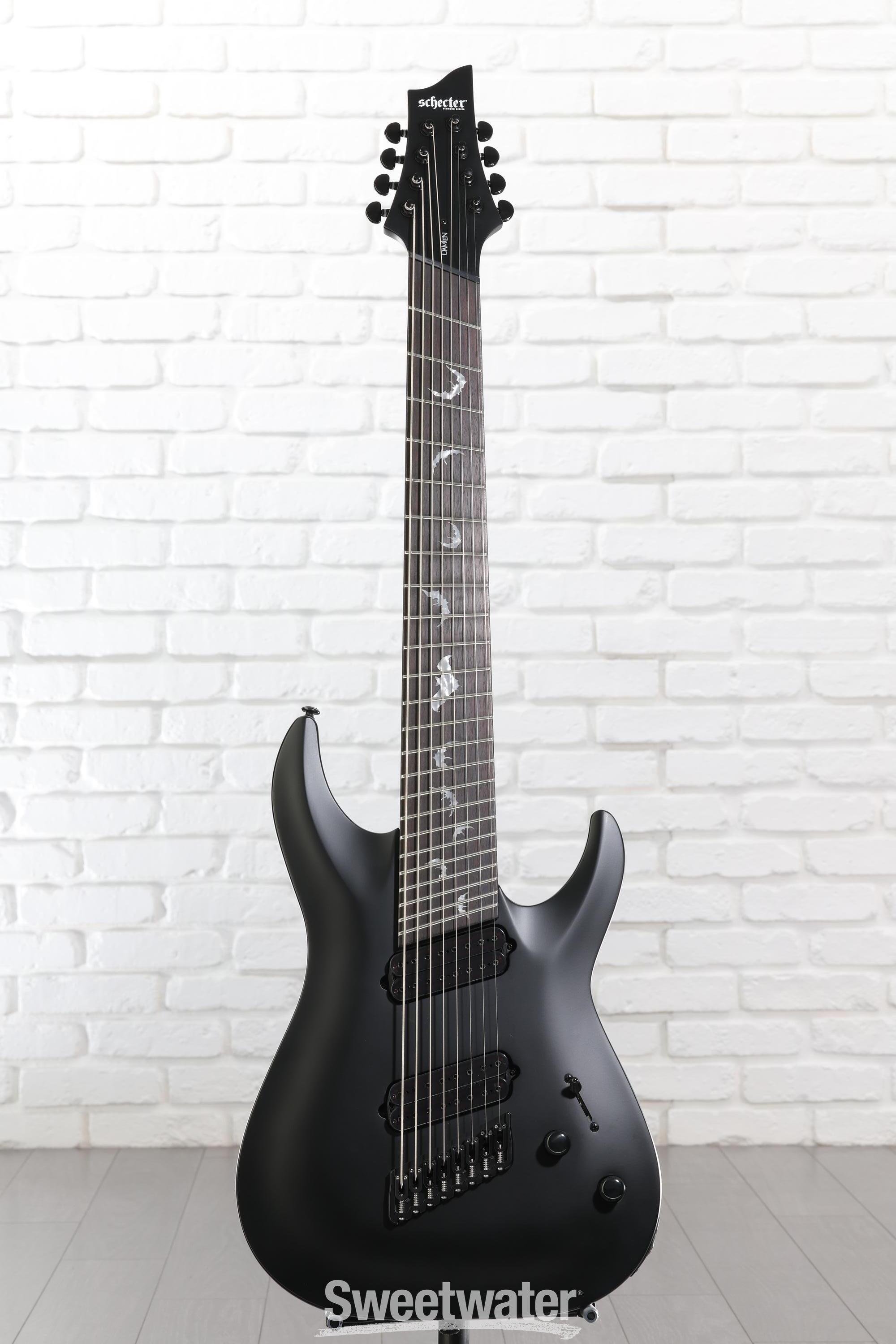 Schecter Damien-8 Multiscale 8-string Electric Guitar - Satin
