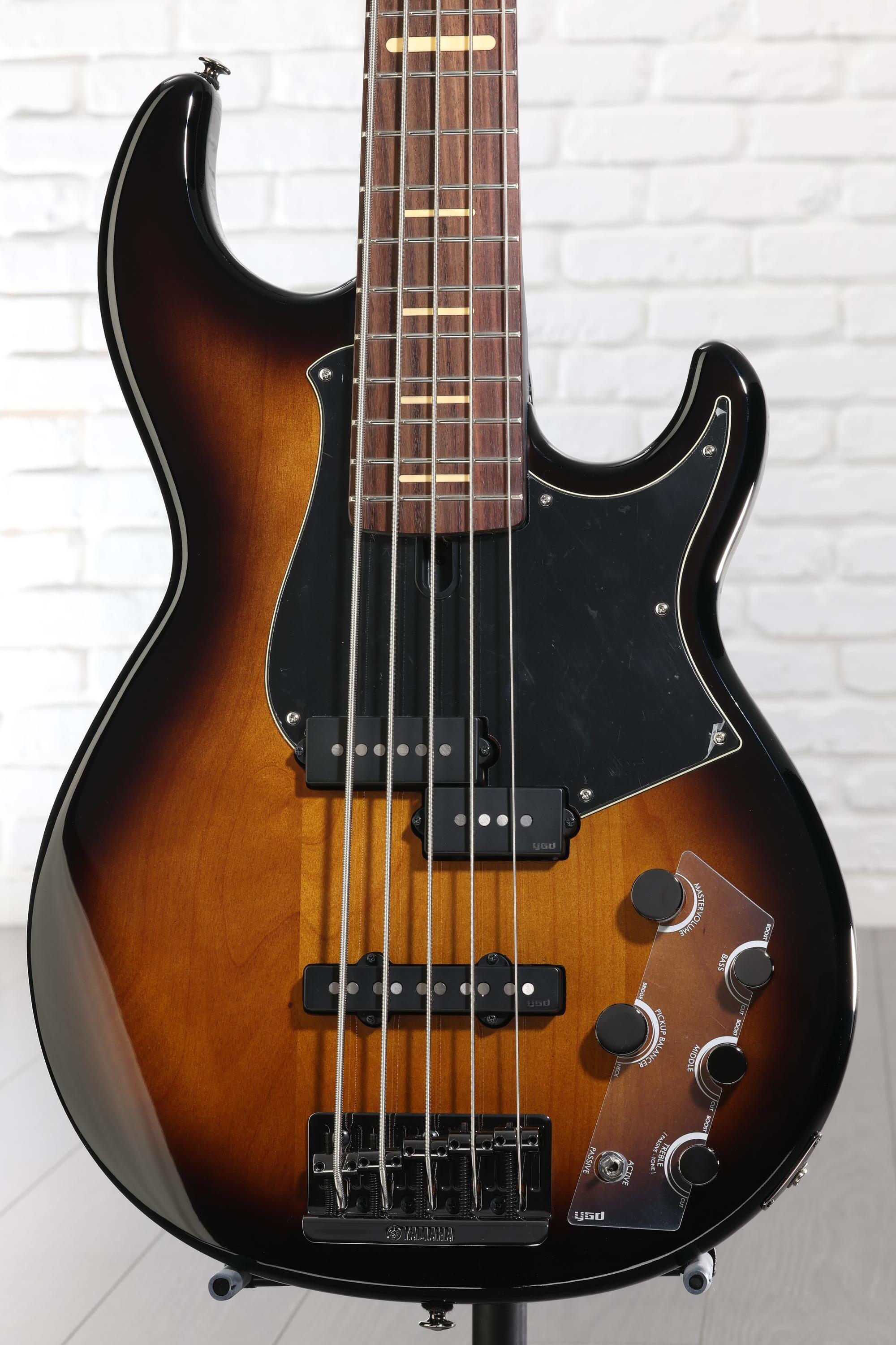 Yamaha BB735A 5-string Bass Guitar - Dark Coffee Sunburst | Sweetwater