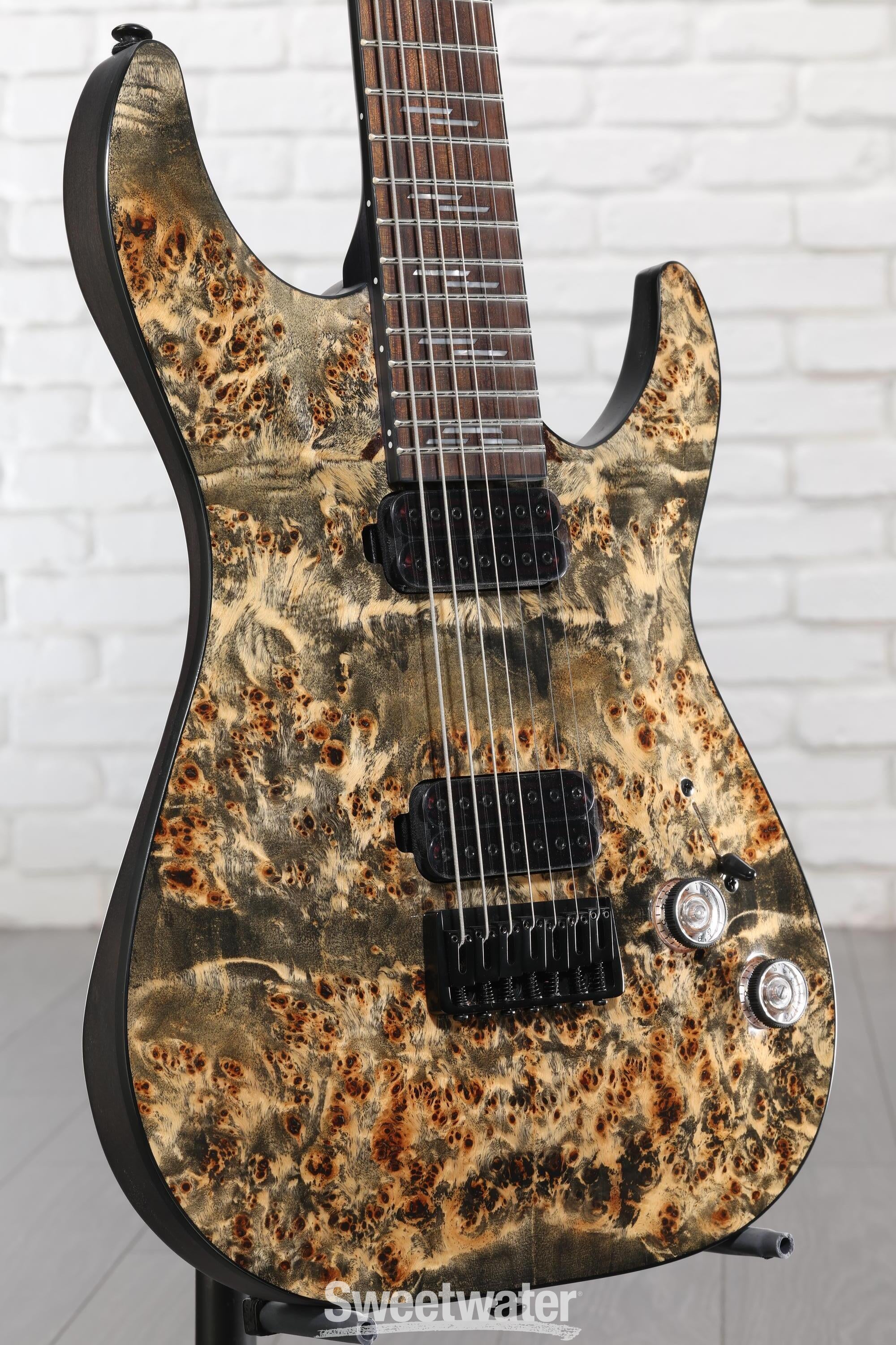 Photo of Schecter Omen Elite-7 Electric Guitar - Charcoal