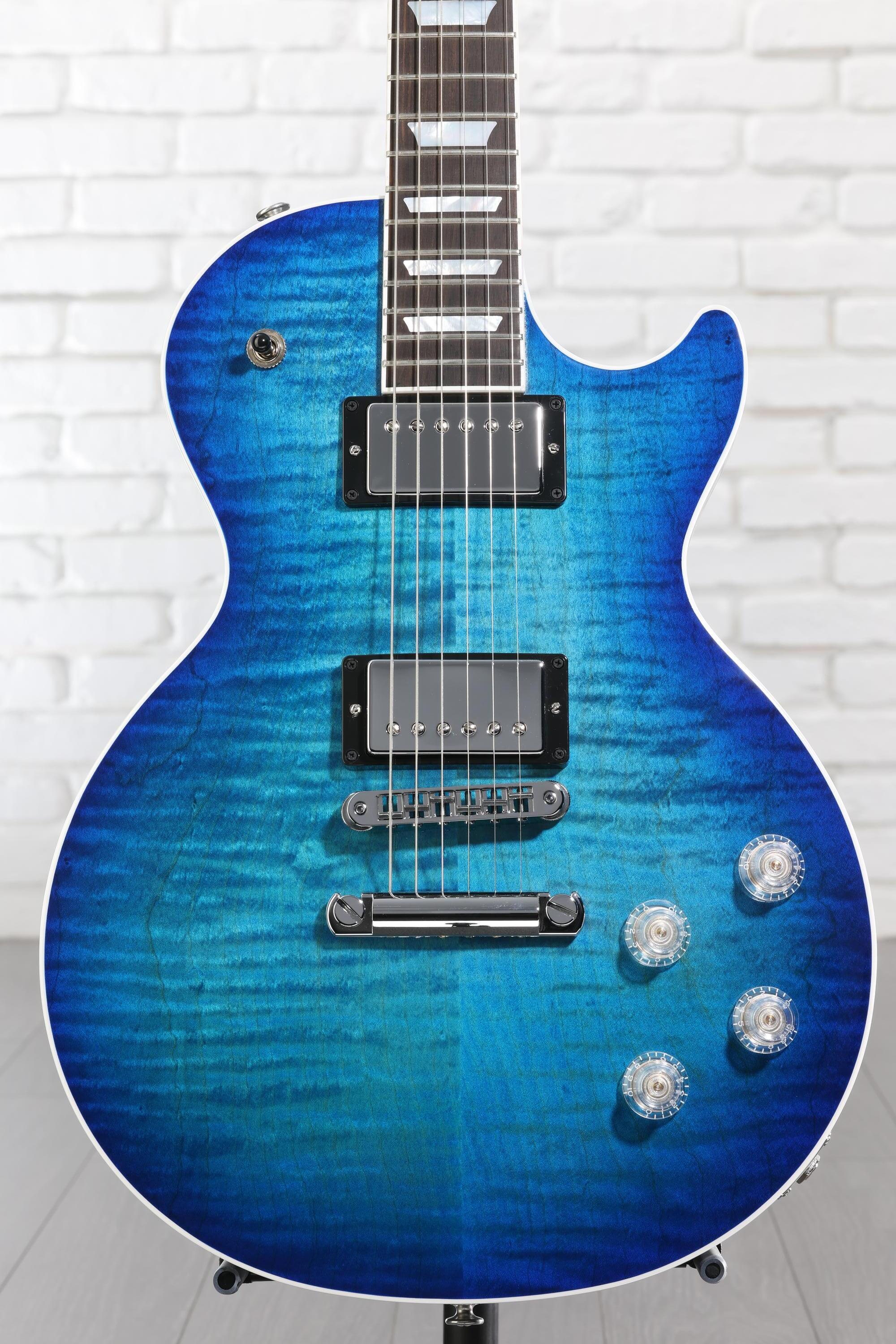 Gibson Les Paul Modern Figured Electric Guitar - Cobalt Burst