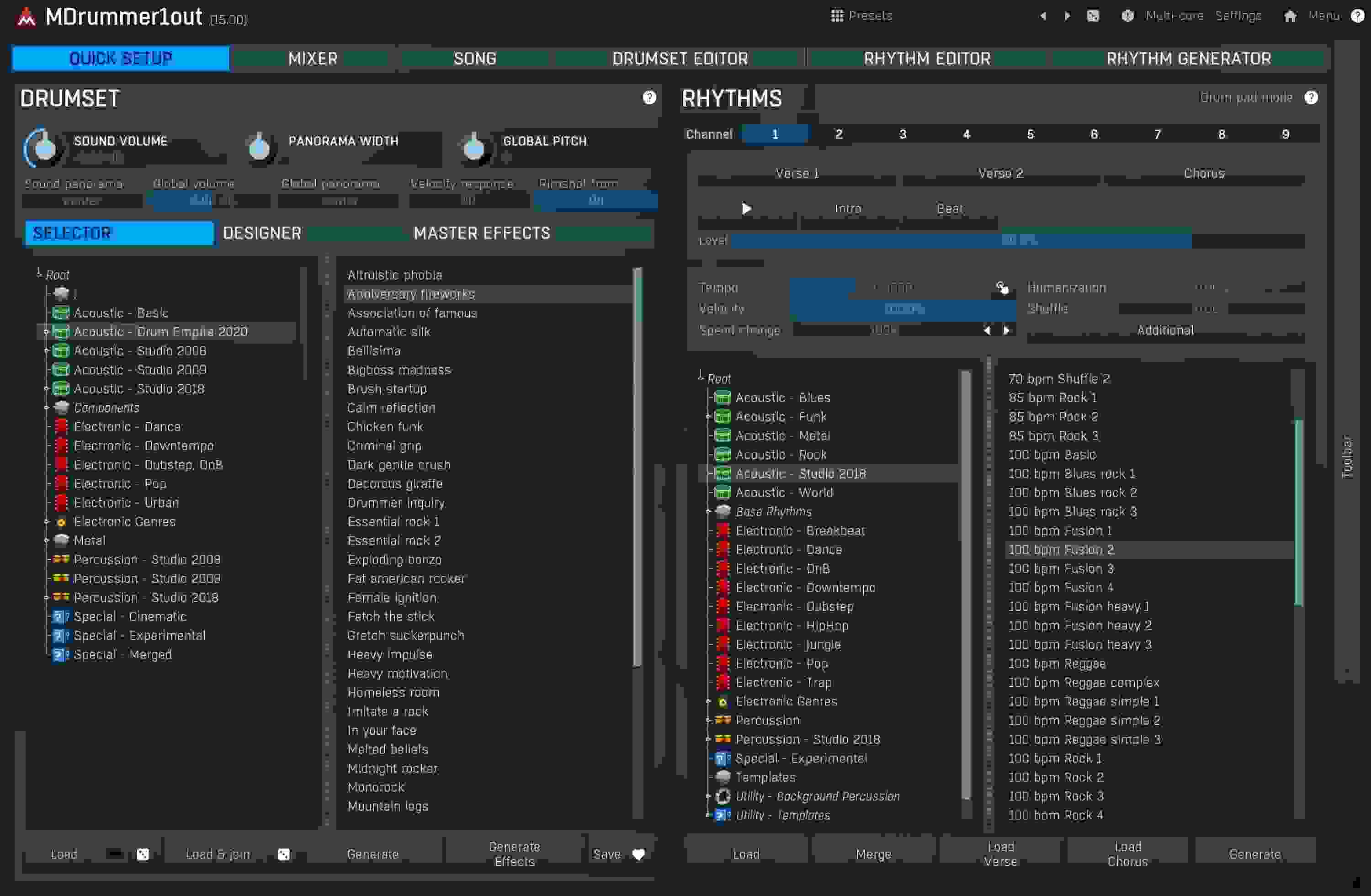 MeldaProduction MDrummer Drum Machine and Virtual Drummer Plug-in ...