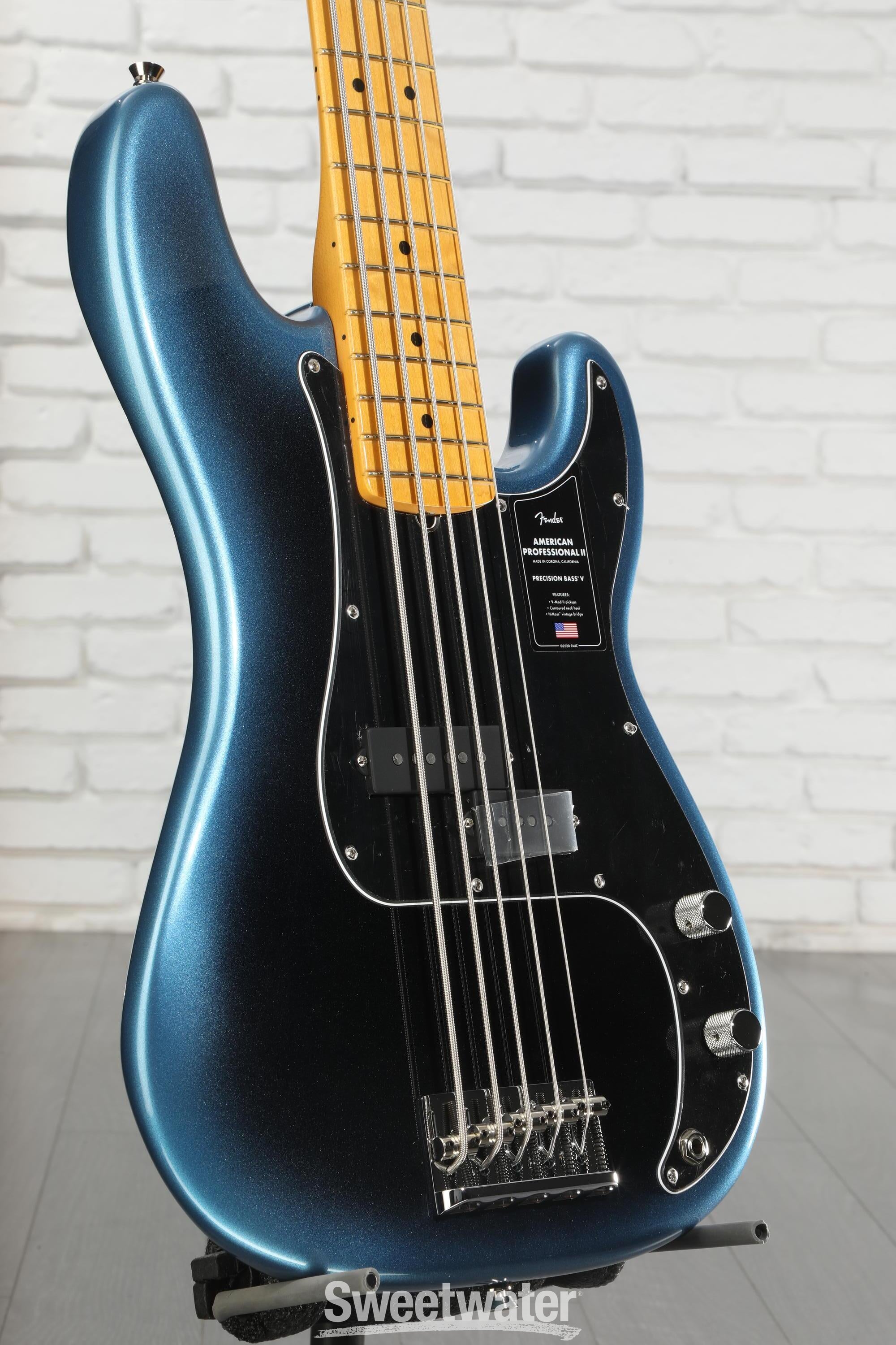 Fender American Professional II Precision Bass V - Dark Night