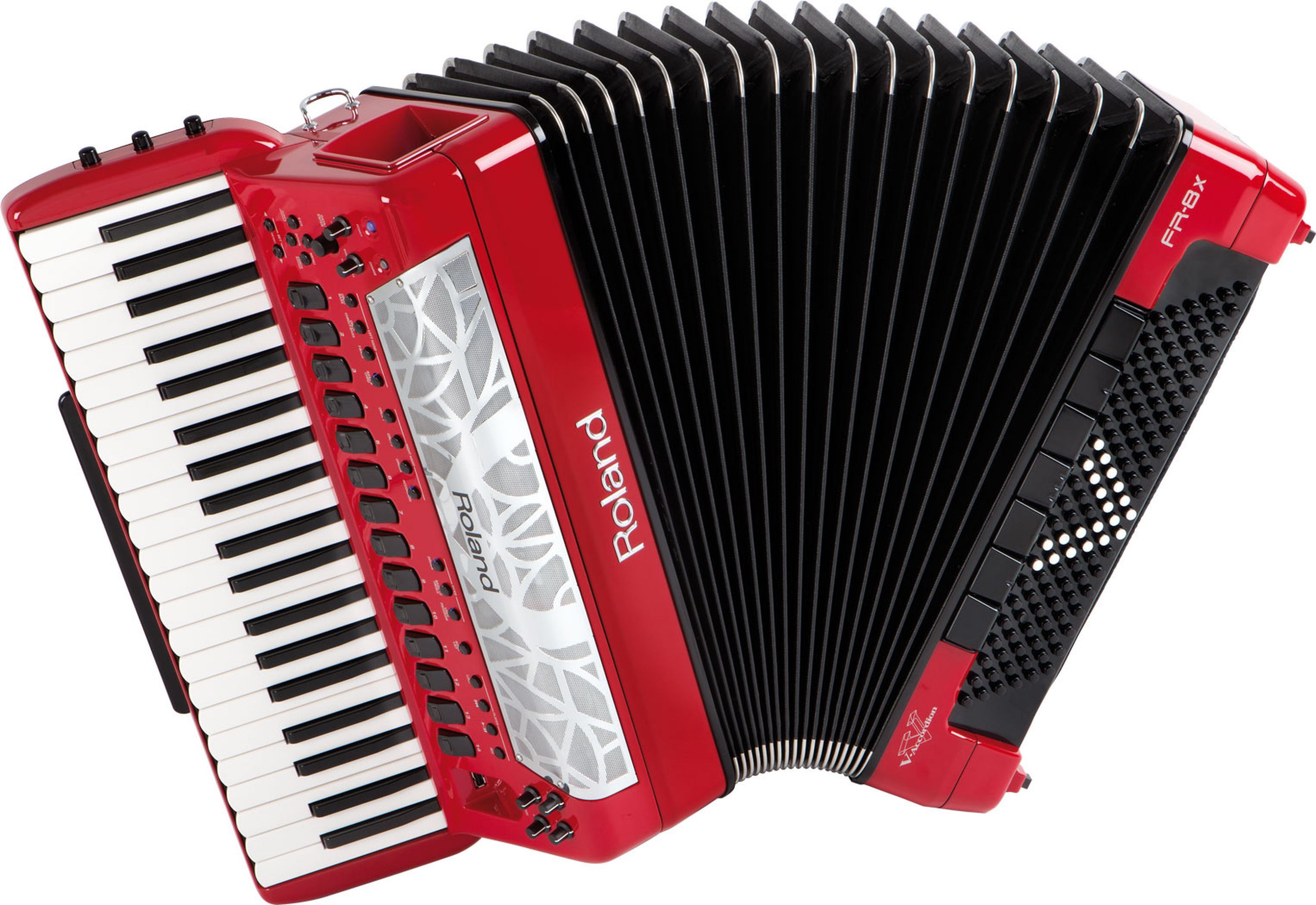 Roland FR-8x Piano-type V-Accordion - Red | Sweetwater