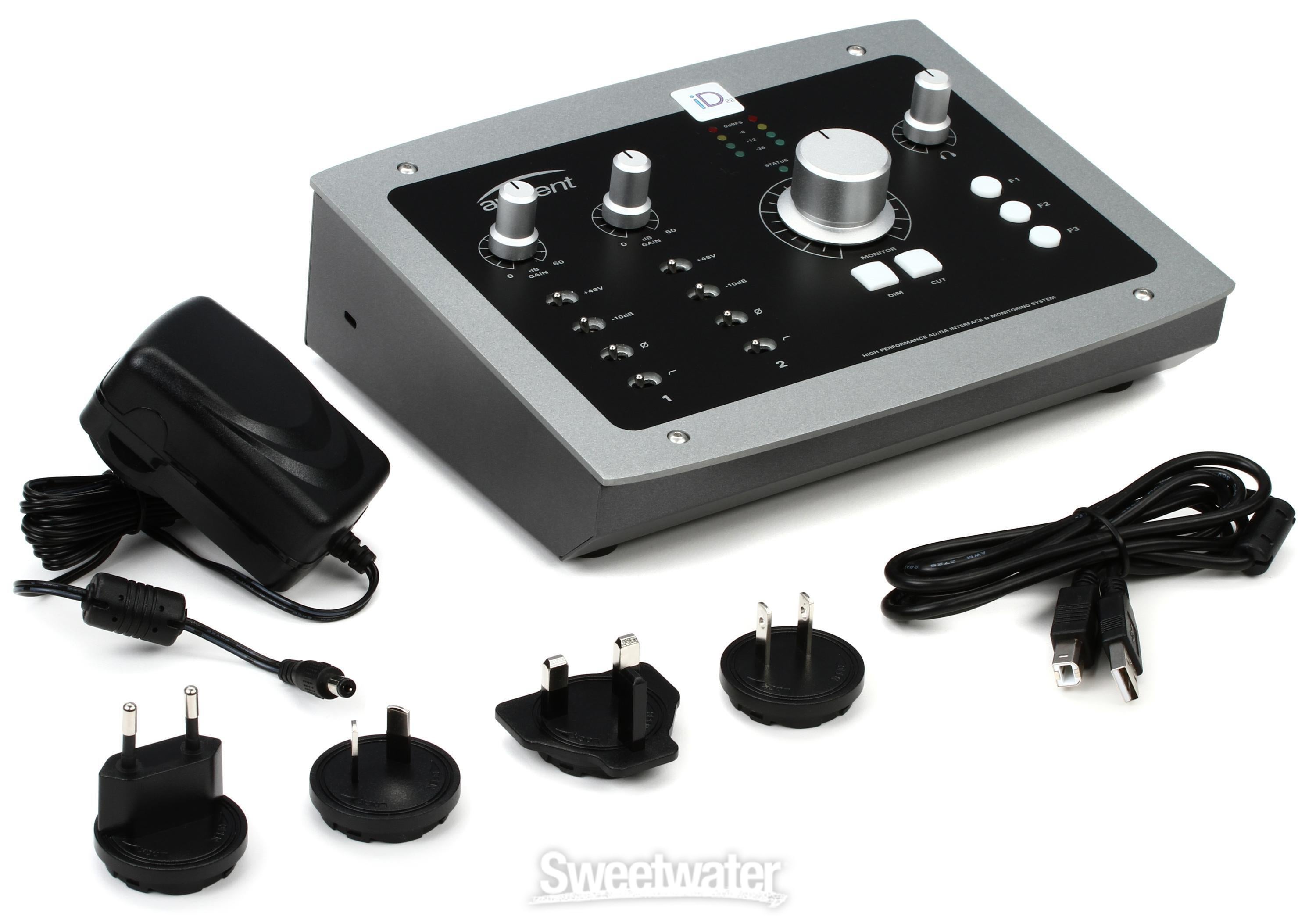 Audient iD22 USB Audio Interface | Sweetwater