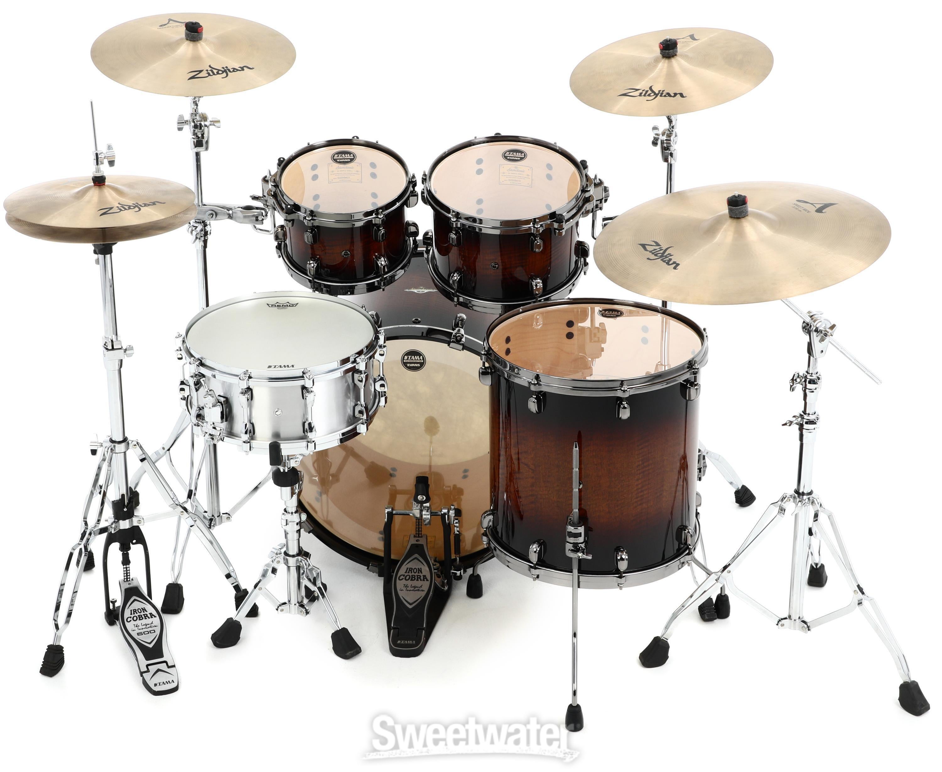 Tama Starclassic Maple ME42TZBS 4-piece Shell Pack - Tobacco