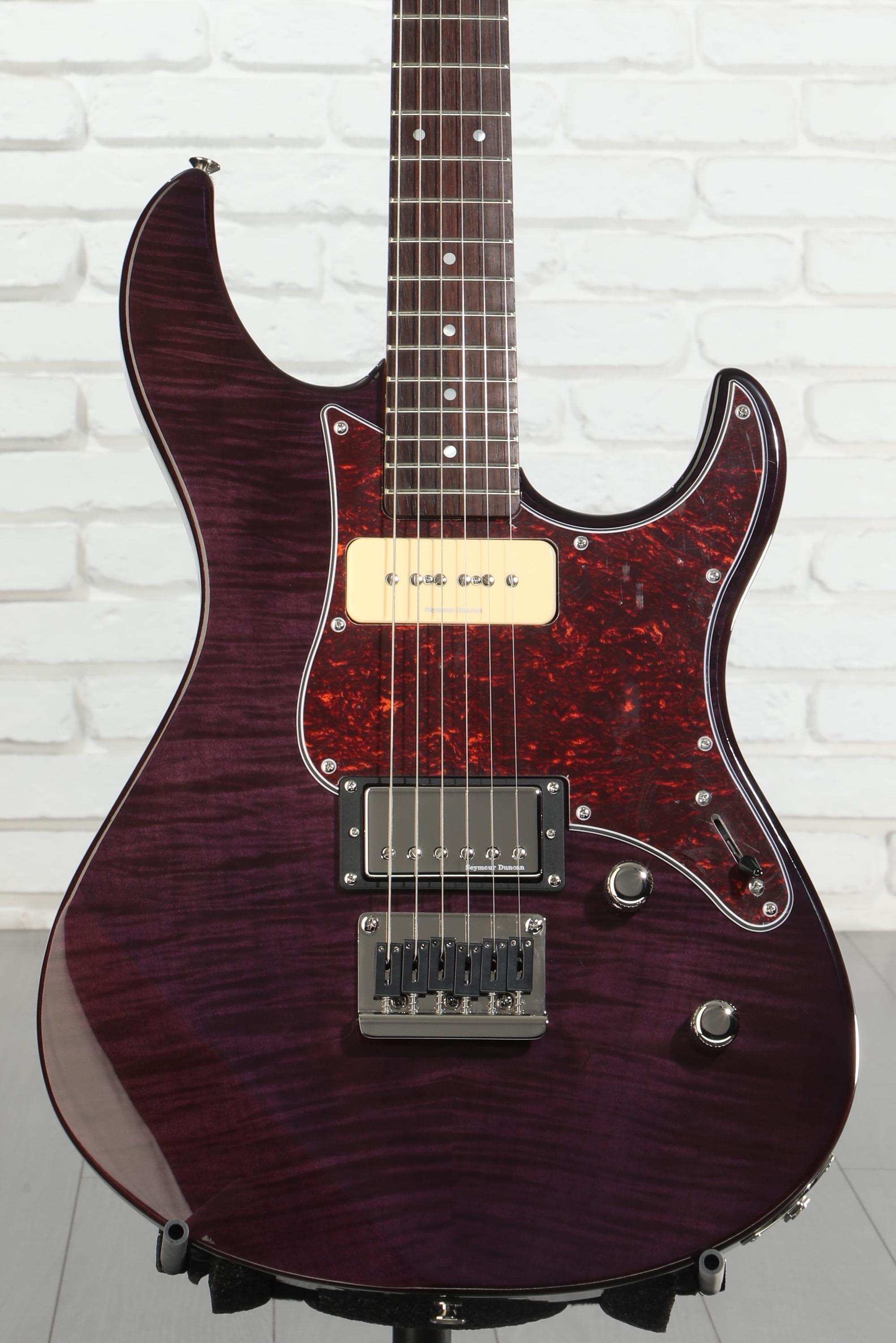 Yamaha PAC611HFM Pacifica Electric Guitar - Translucent Purple