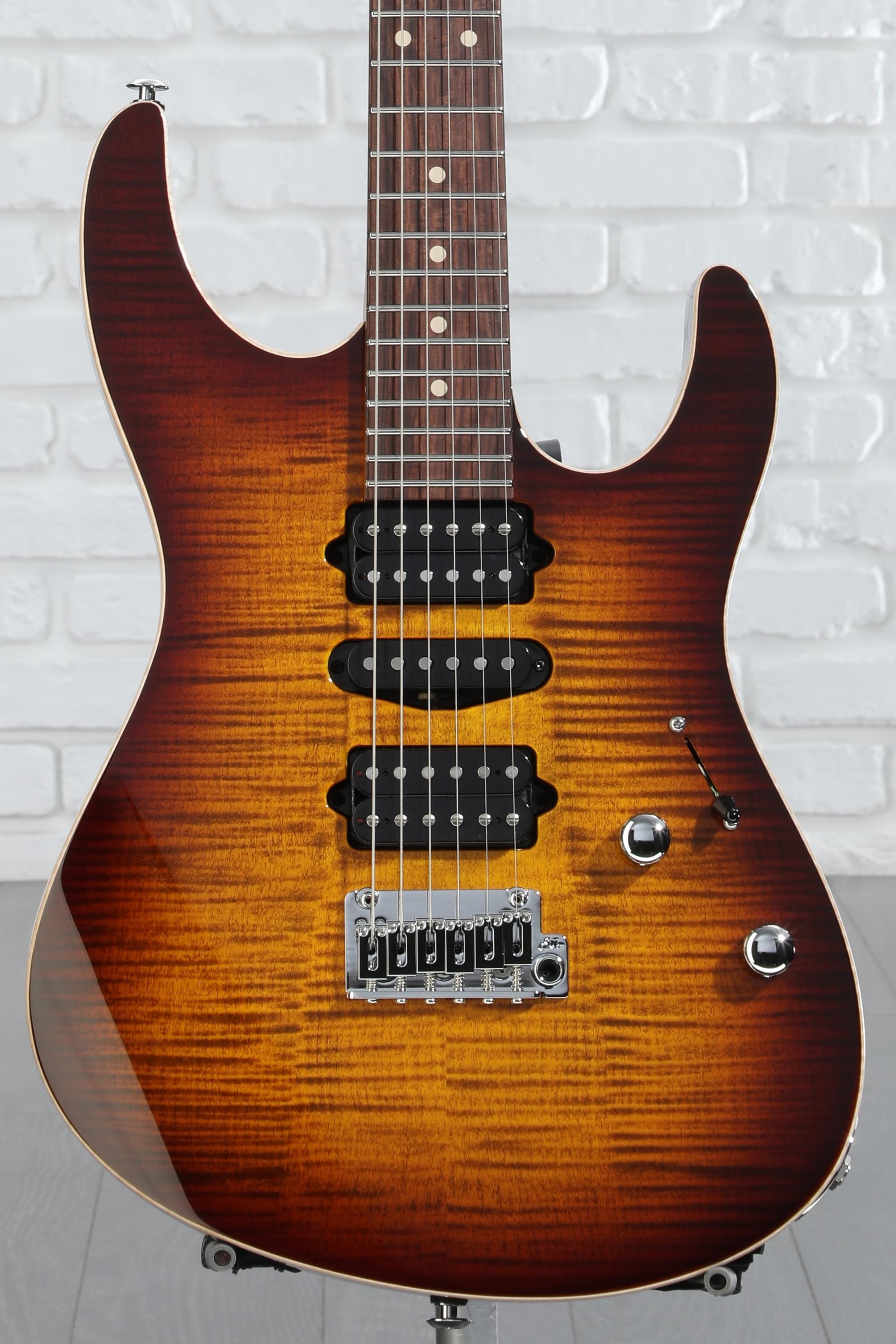 Suhr Modern Plus Electric Guitar - Bengal Burst | Sweetwater