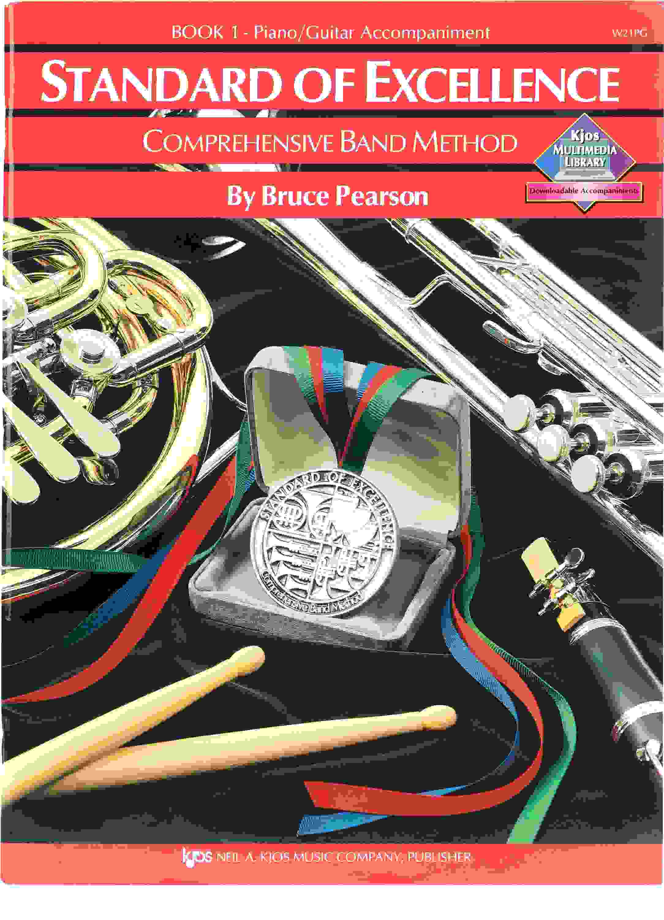 Kjos Standard of Excellence Comprehensive Band Method Book 1 - Piano/Guitar