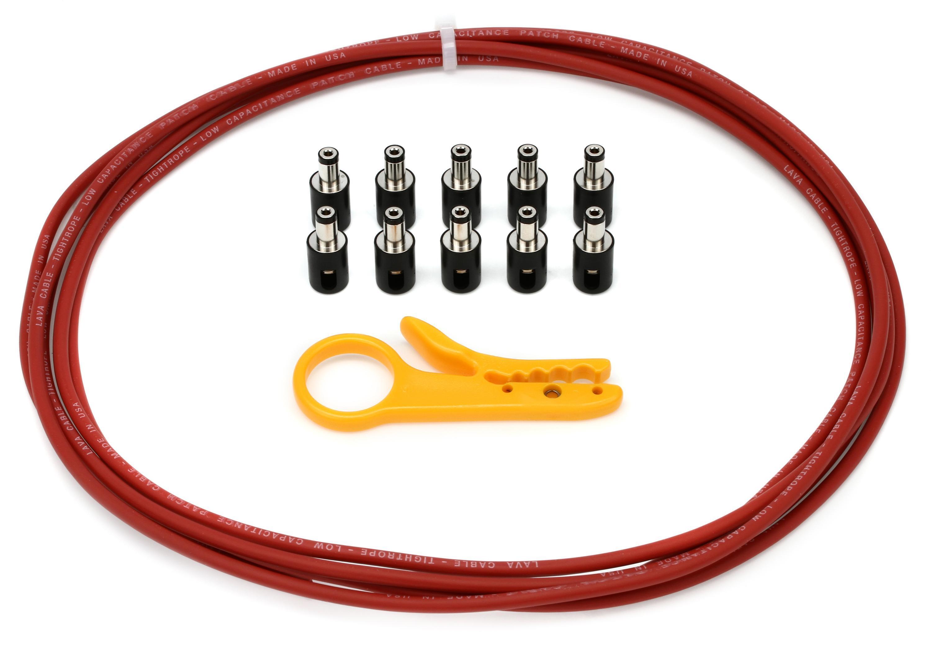 Photo of Lava Cable Tightrope DC Power Cable Kit, 10' Red