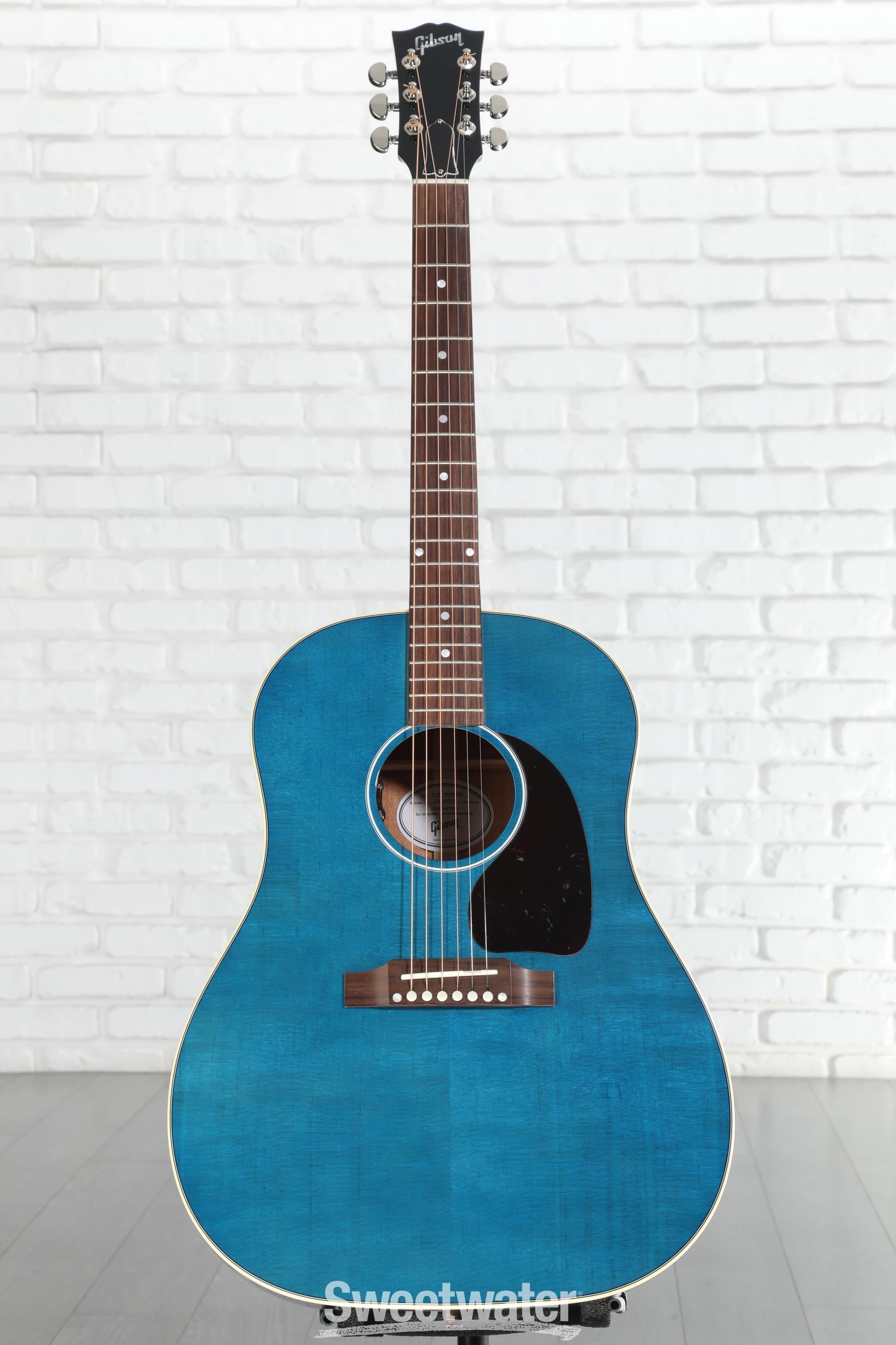 Gibson Acoustic J-45 Standard Acoustic Guitar - Bluebonnet Gloss