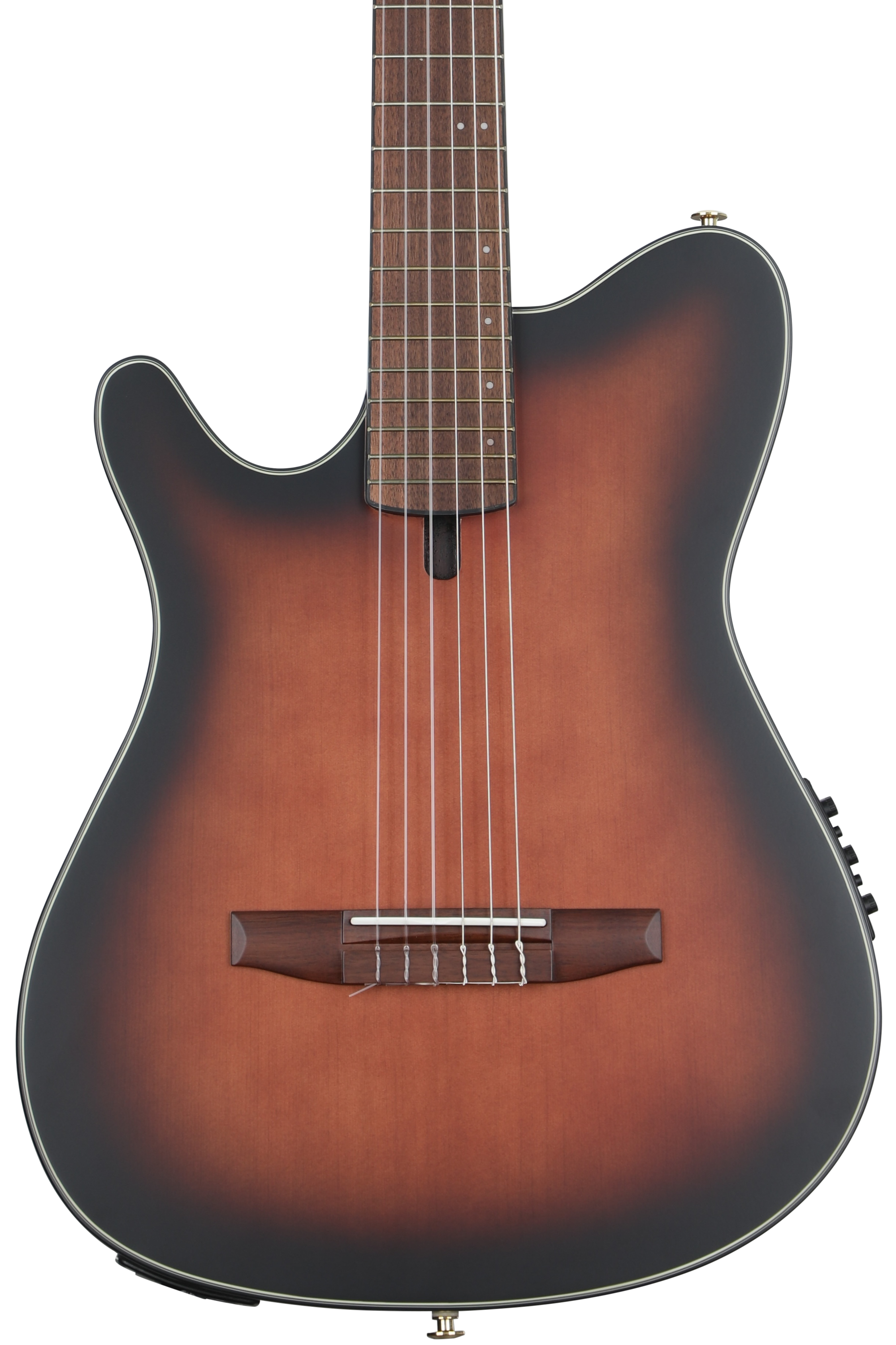 Ibanez FRH10N Thinline Left-handed Nylon Acoustic-electric Guitar