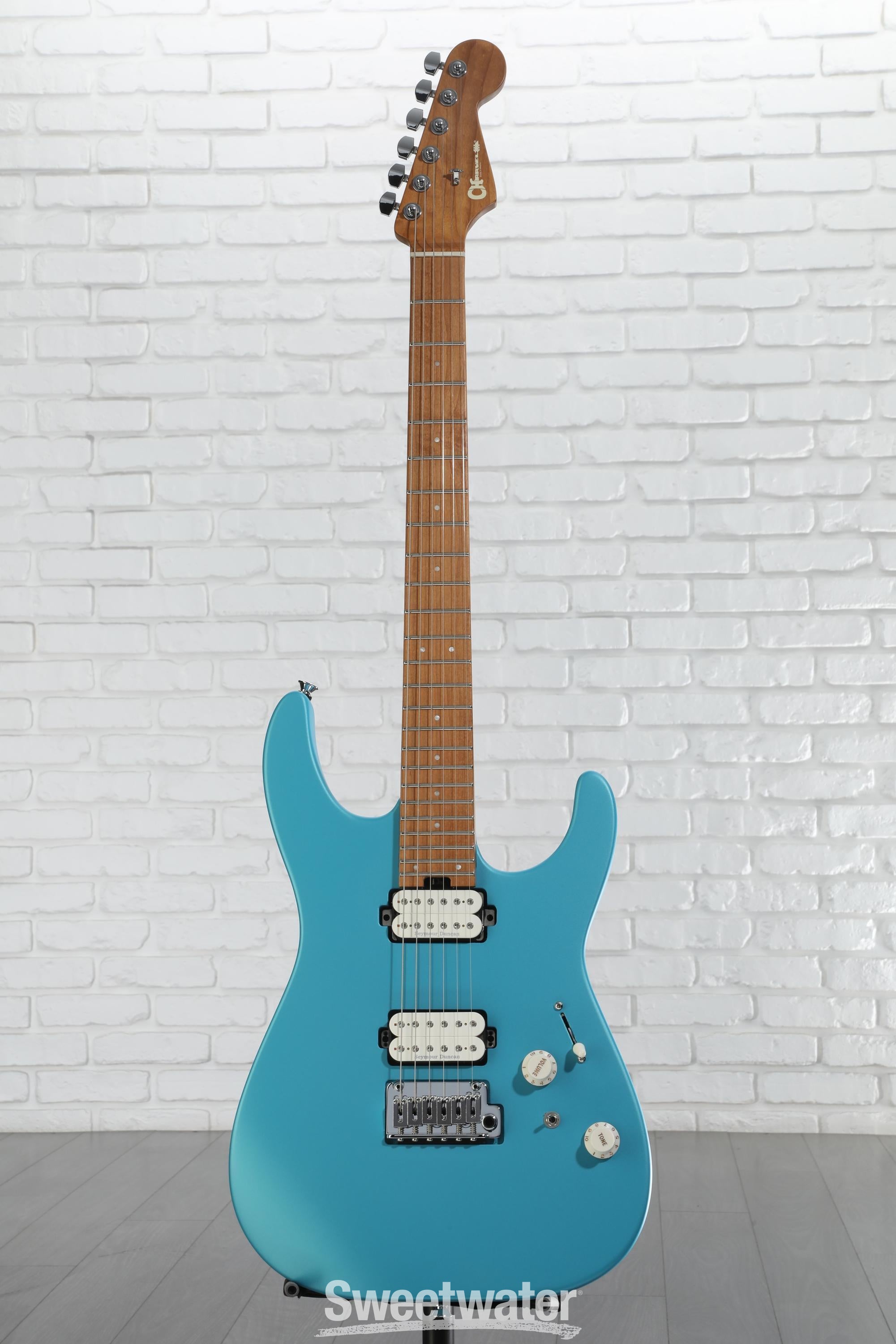 Charvel Pro-Mod DK24 HH 2PT Electric Guitar - Matte Blue