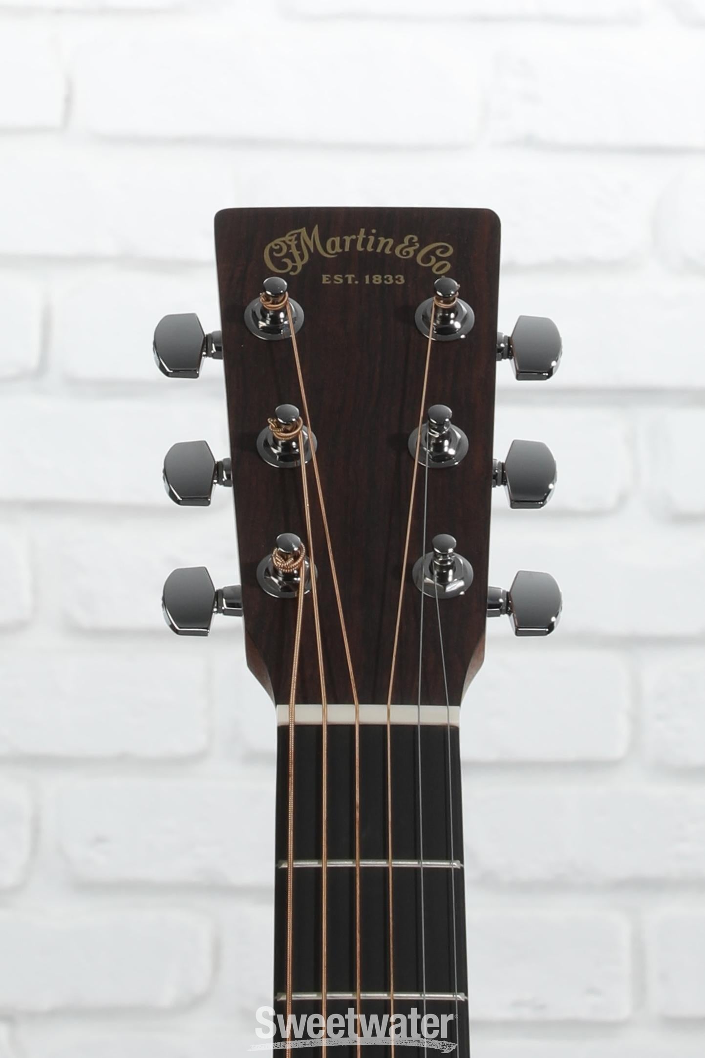 Martin D-10E Road Series Acoustic-electric Guitar - Natural Sapele