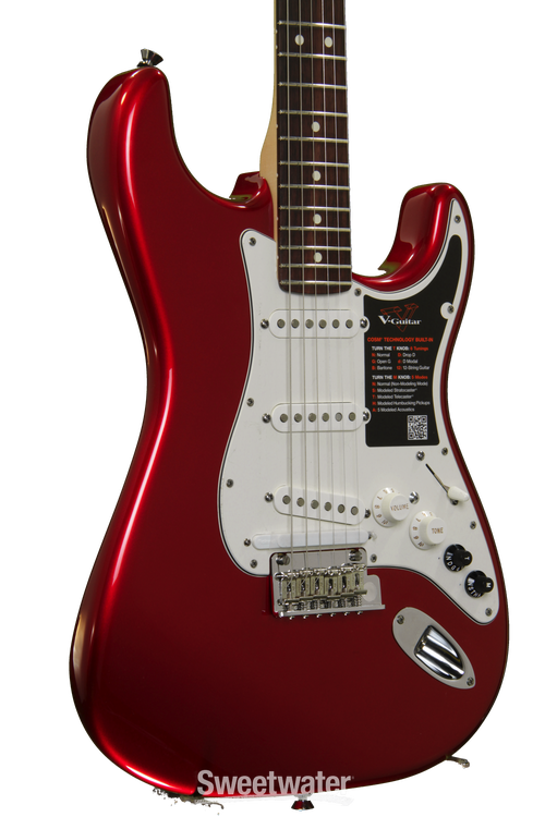 【第1位獲得！】 G-5A Roland VG Sweetwater | Red Apple Candy - Stratocaster ギター