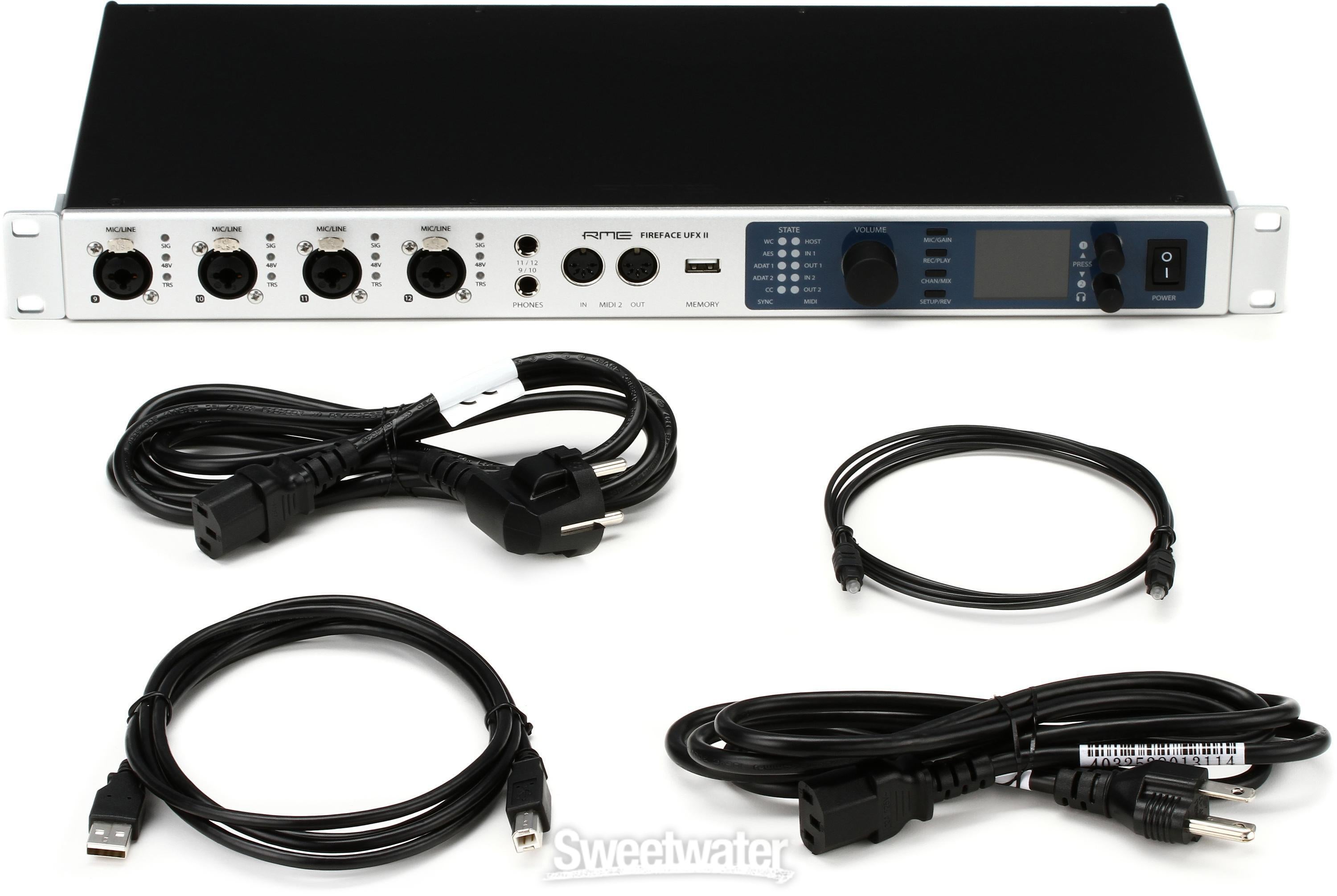 RME Fireface UFX II オーディオインターフェイス - 楽器、器材