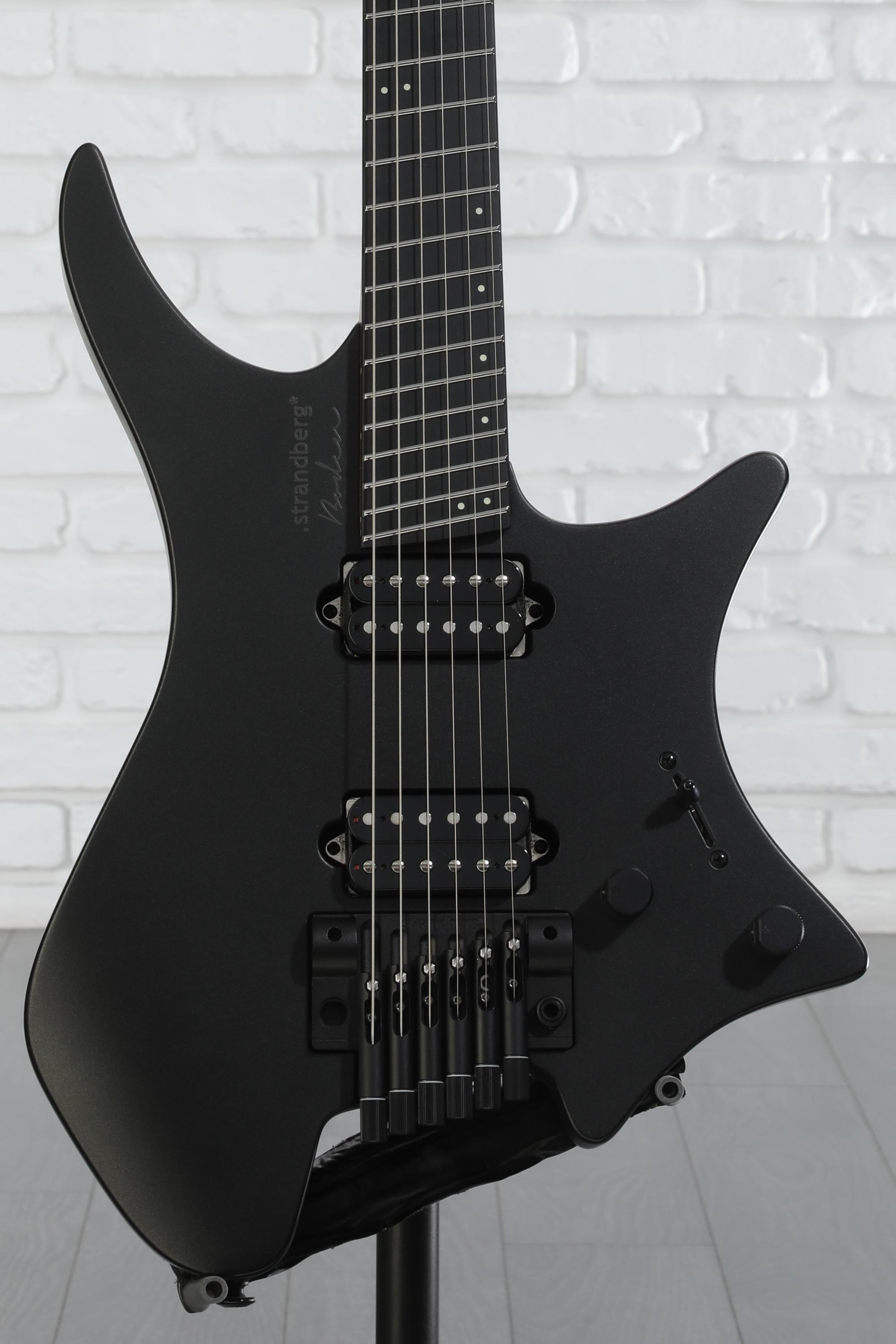 Strandberg Boden Metal NX 6 Tremolo Electric Guitar - Black