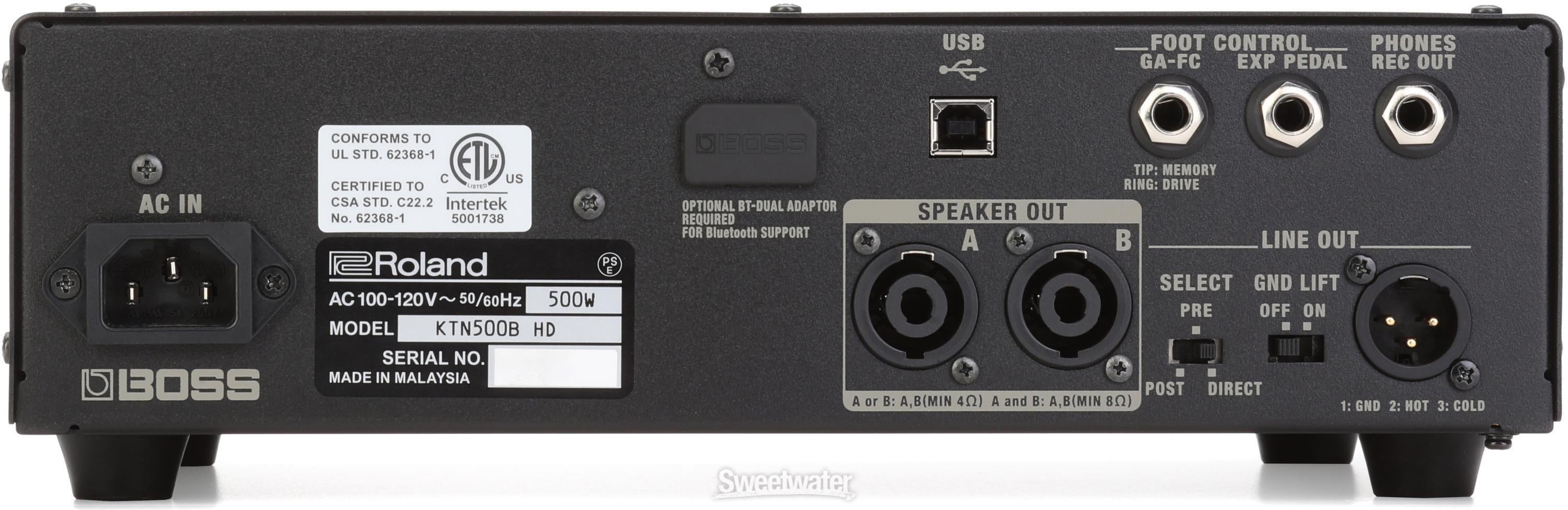 Boss Katana-500 Bass Amplifier Head | Sweetwater