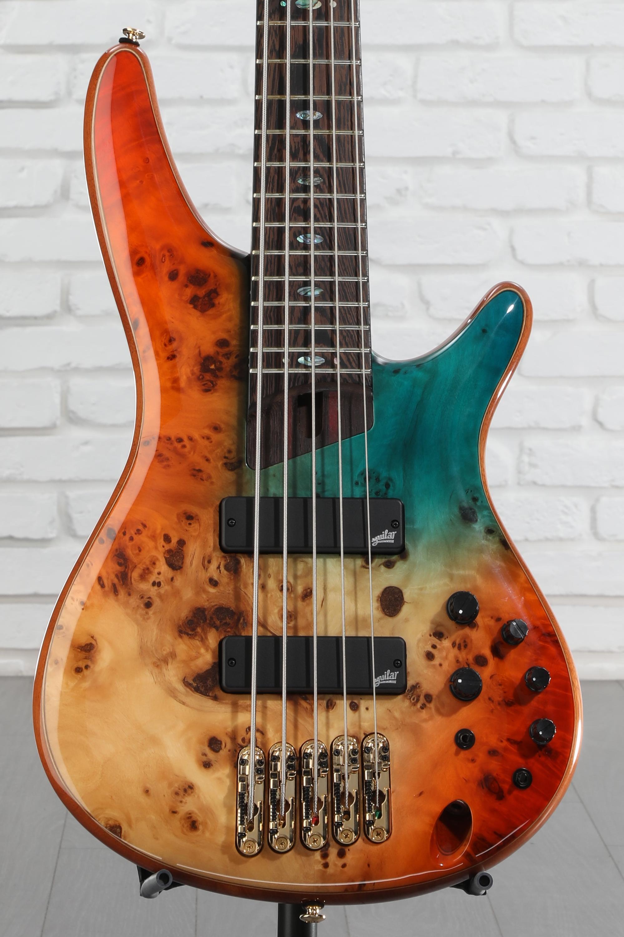 Ibanez Premium SR1605D Bass Guitar - Autumn Sunset Sky