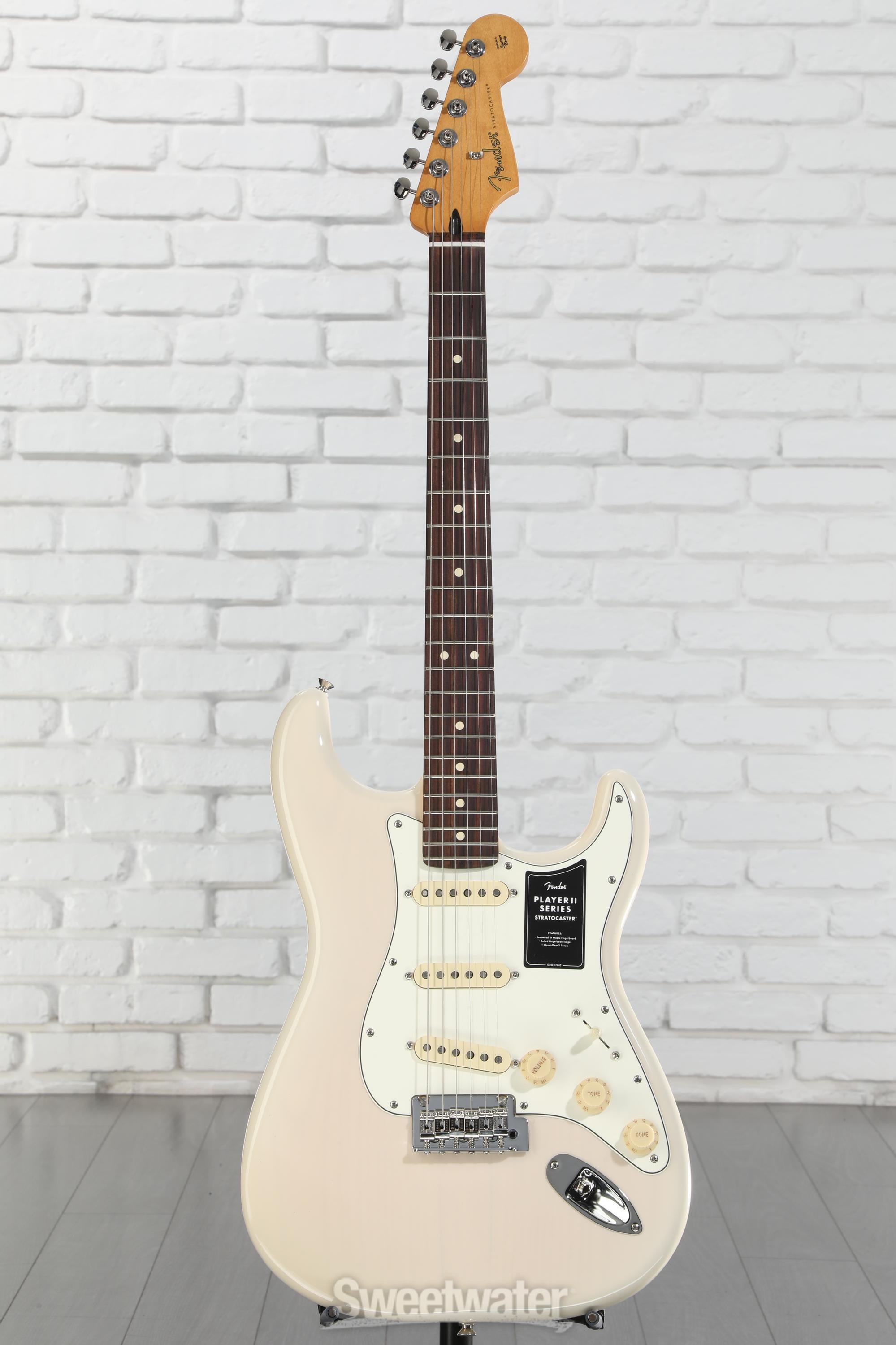 Fender Player II Stratocaster Electric Guitar - White Blonde