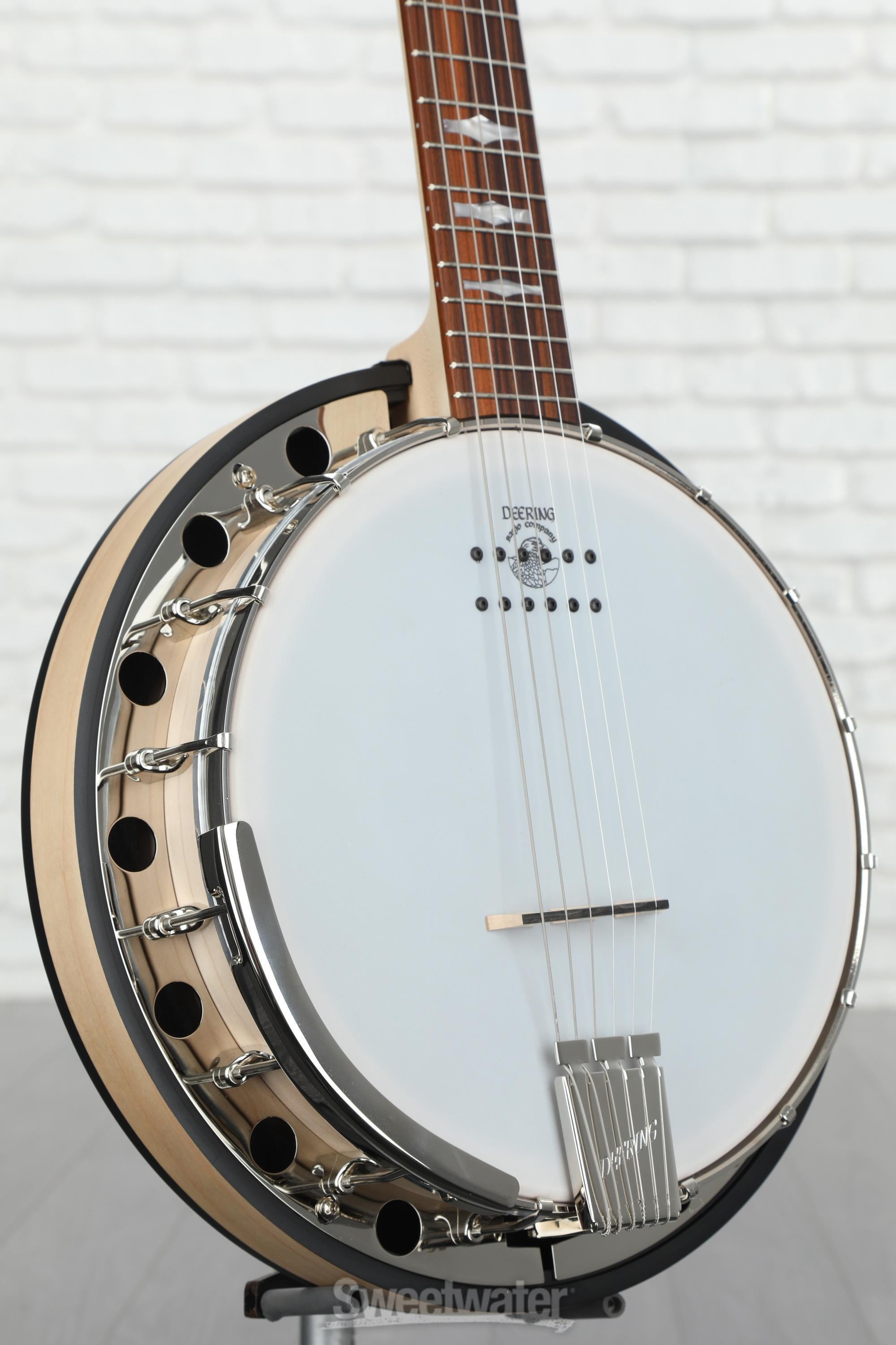 Deering Goodtime SixR Acousticelectric Resonator 6string Banjo