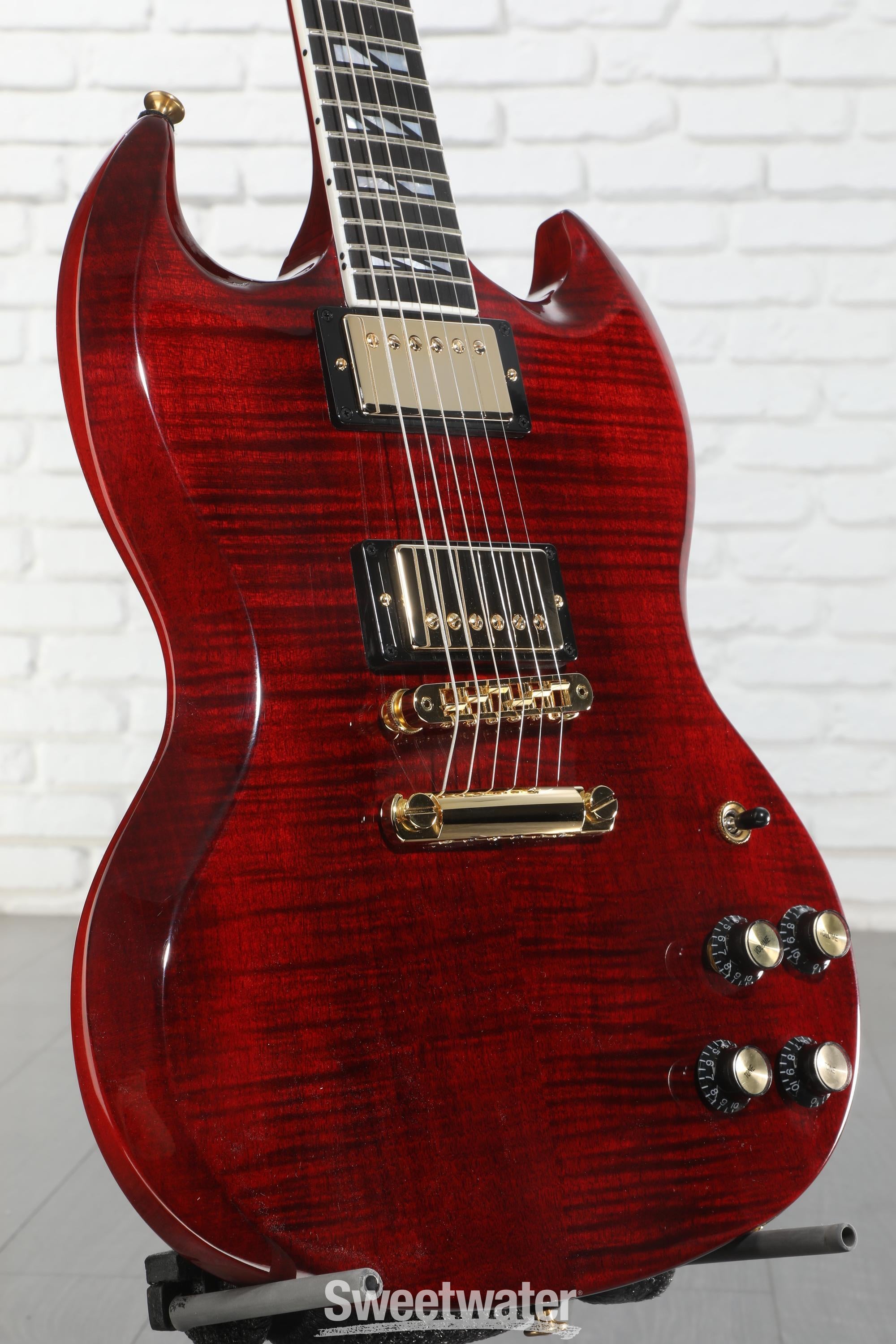 Gibson SG Supreme Electric Guitar - Wine Red | Sweetwater