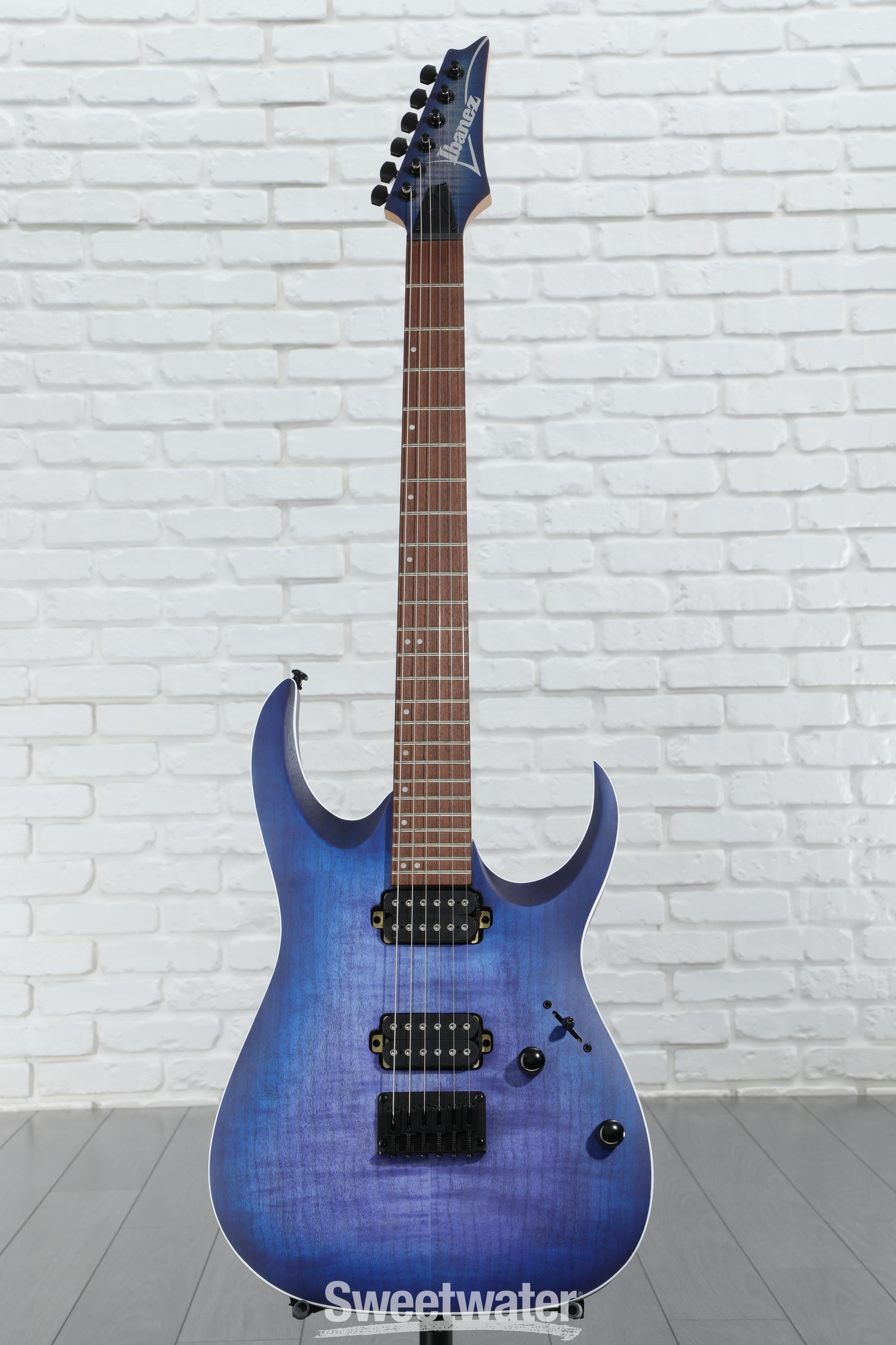 ギター Ibanez RGA42FM-BLF Ibanez RGA series RGA42FM Electric Guitar Flat Blue Lagoon