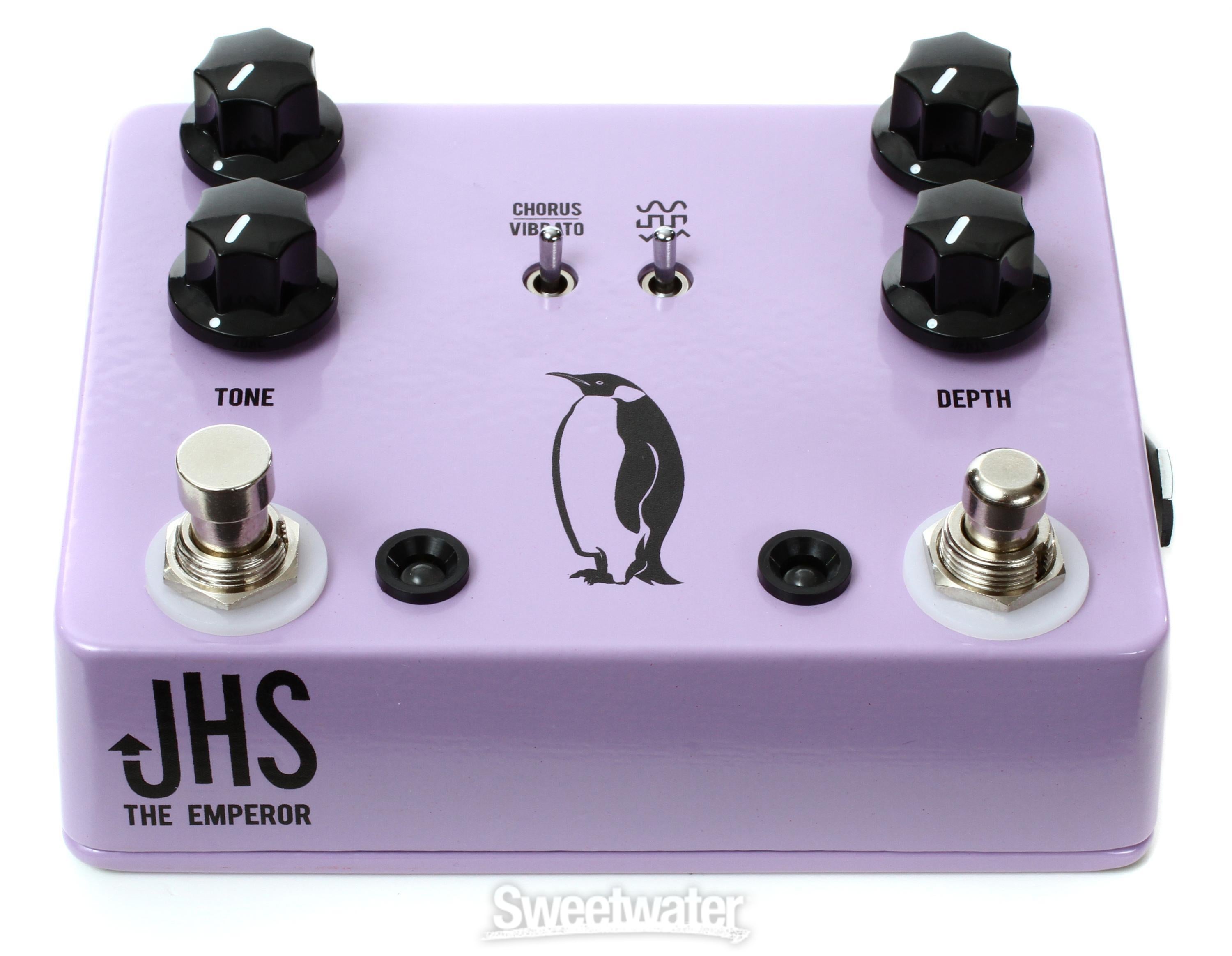 JHS Emperor Chorus / Vibrato Pedal with Tap Tempo Reviews | Sweetwater