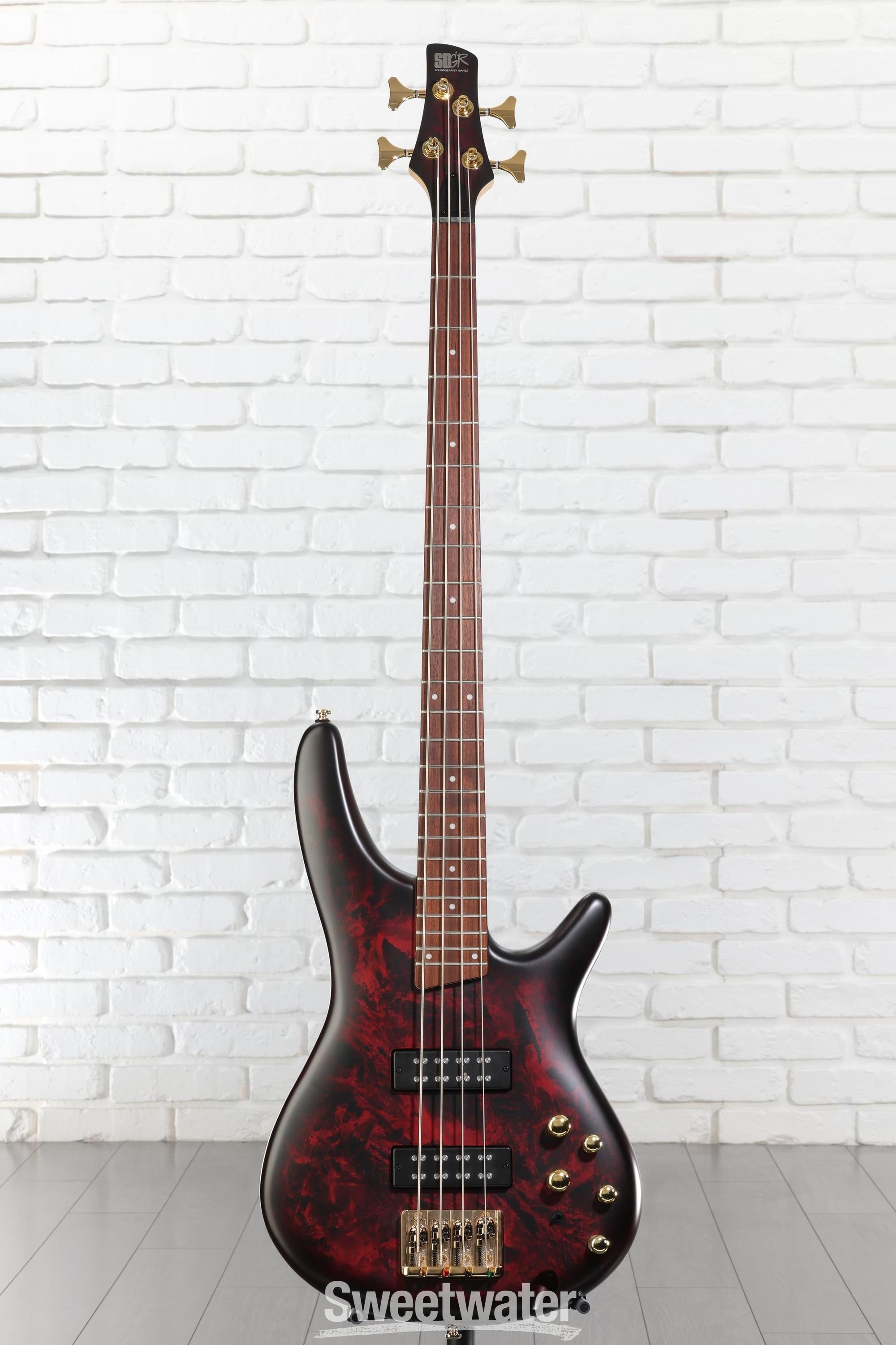 Ibanez SR Standard SR300E Bass Guitar - Wine Red Frozen Matte