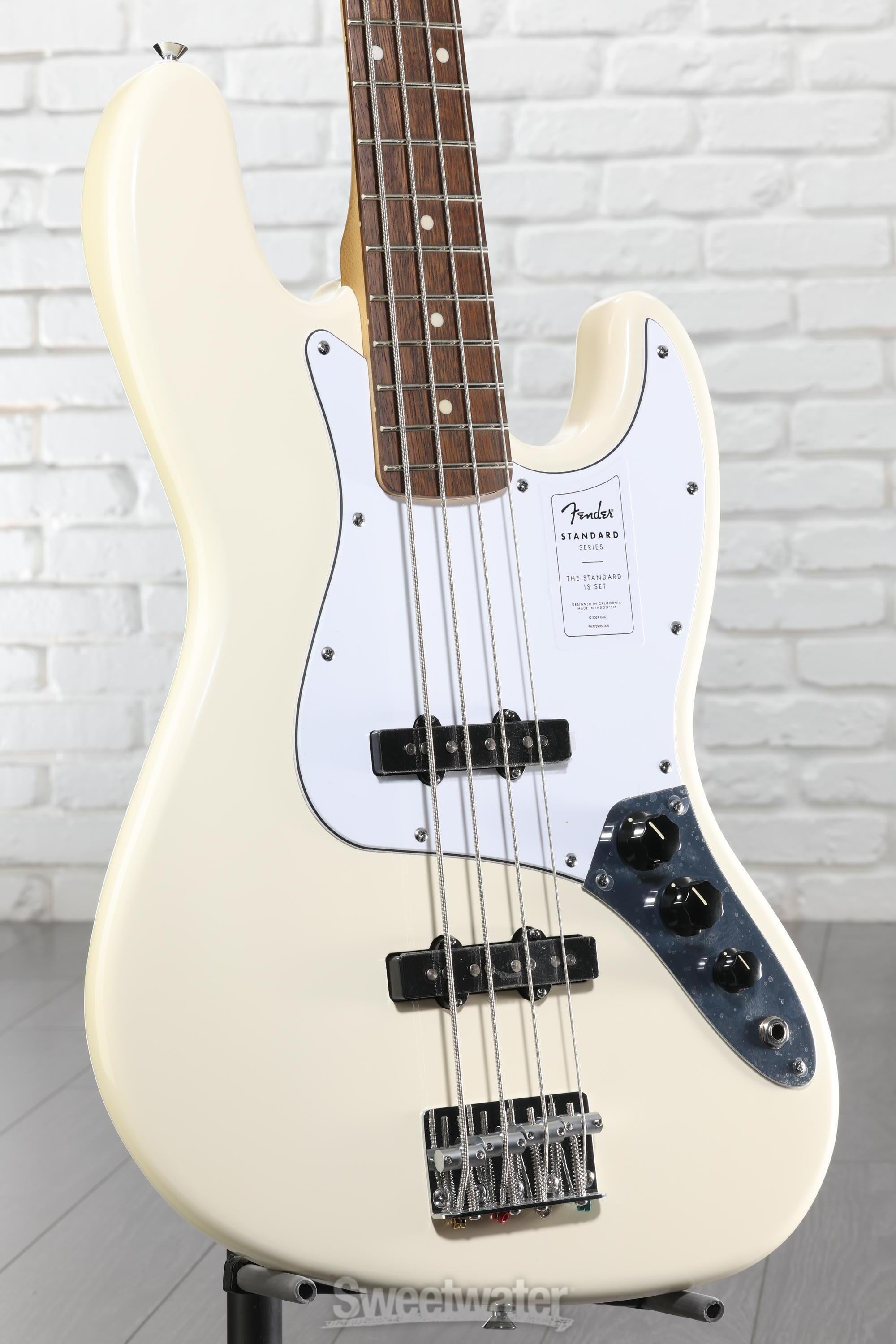 Fender Jazz Bass ホワイト Fender American Deluxe V 5-String Jazz Bass Olympic White 2012