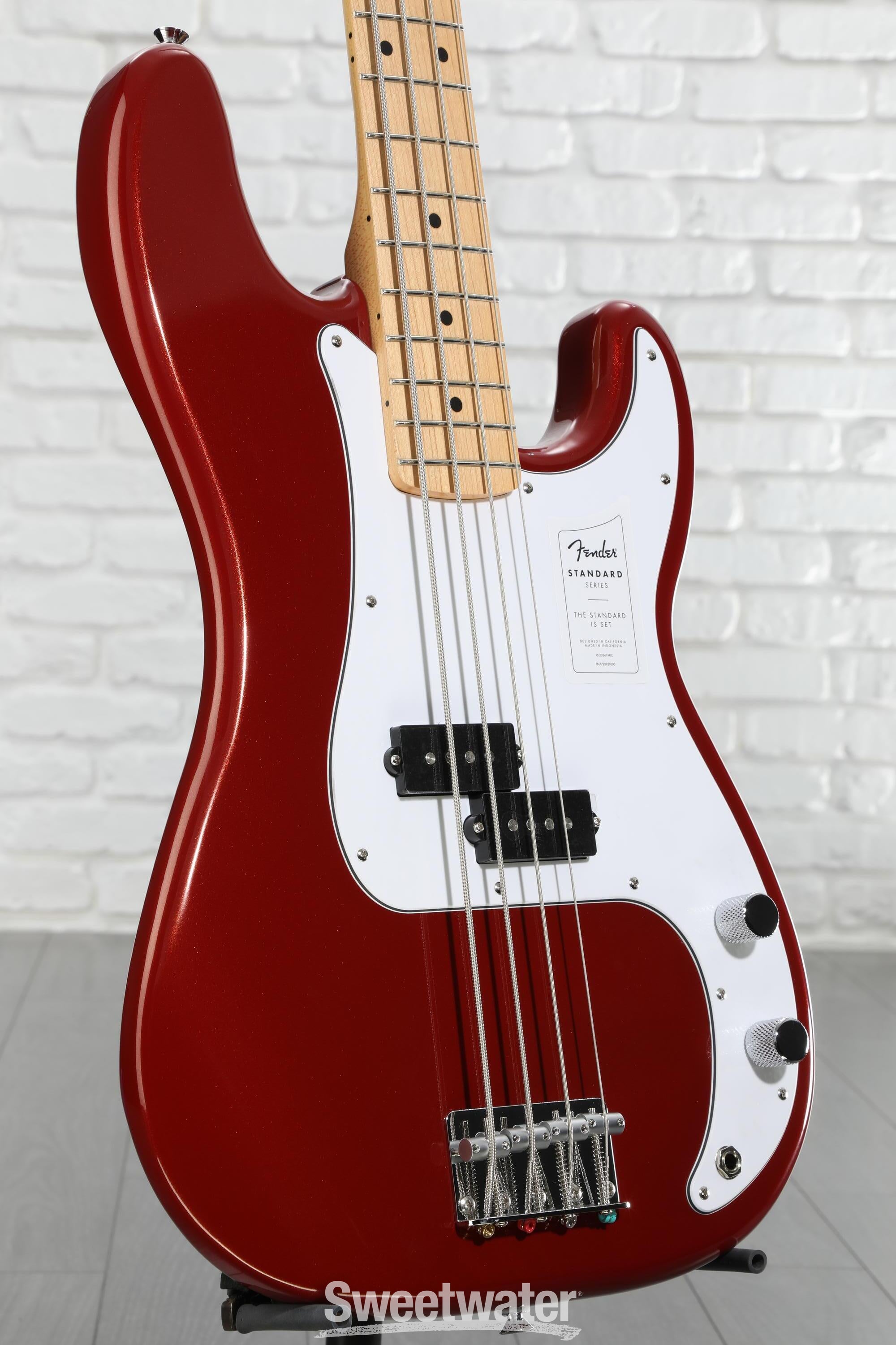 Fender Standard Precision Bass - Candy Cola, Maple Fingerboard