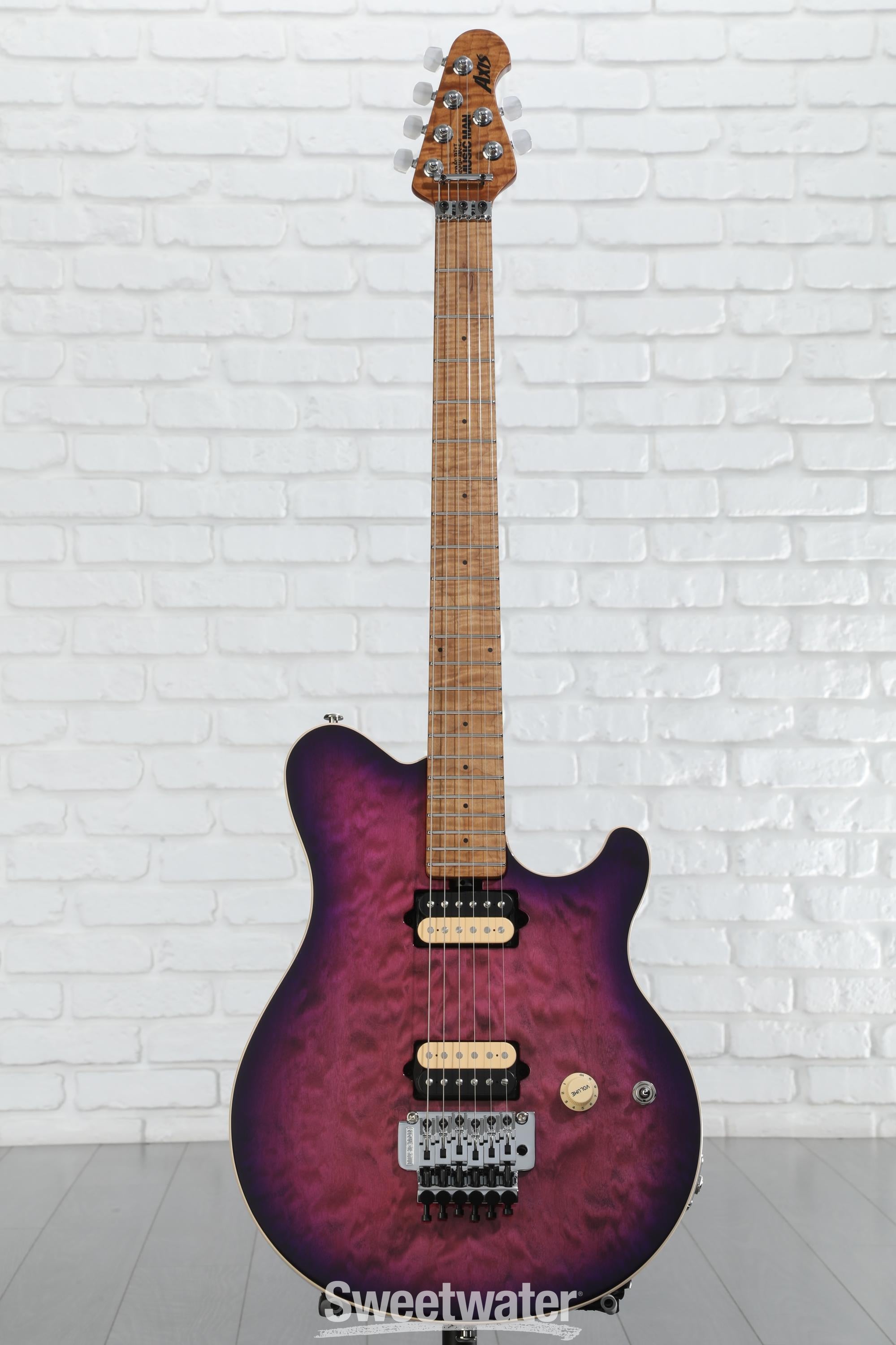 Ernie Ball Music Man Axis Electric Guitar - Olallieberry