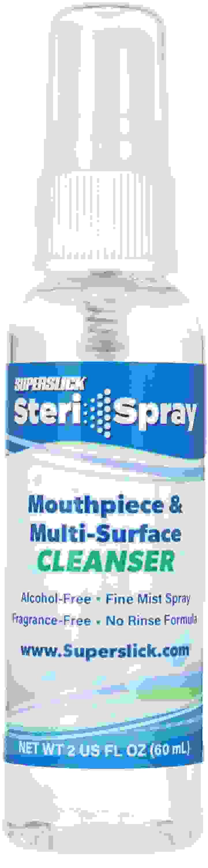 Superslick SteriSpray Mouthpiece Cleaner 2 oz. Sweetwater