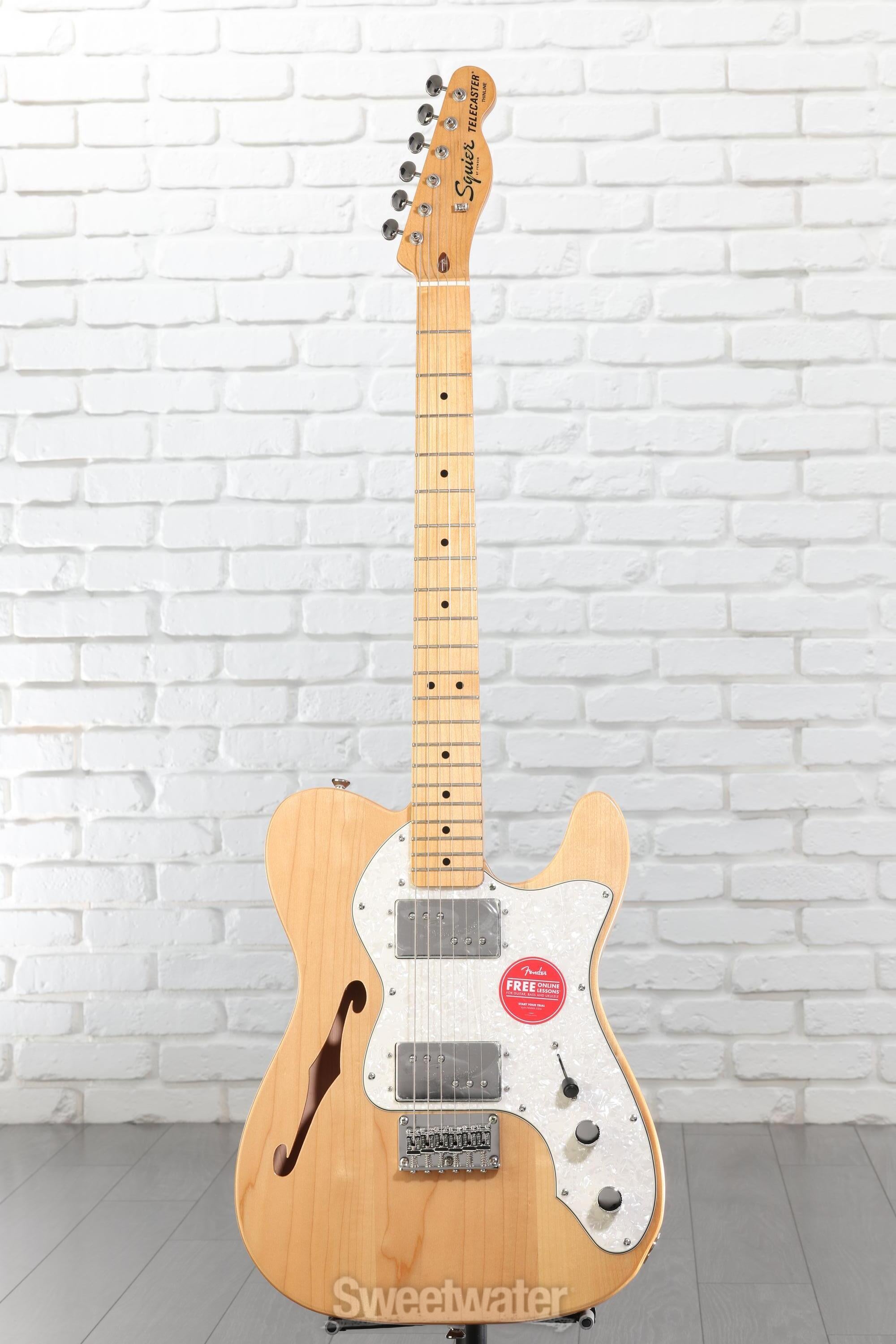 ギター Squier Classic Vibe telecaster thinline Amazon.com: Squier Classic Vibe 60s Thinline Telecaster Electric