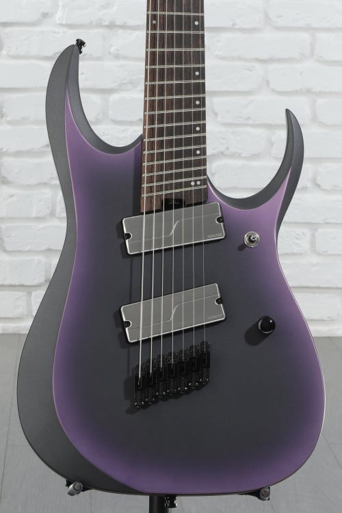 Ibanez Axion Label RGD71ALMS - Black Aurora Burst Matte