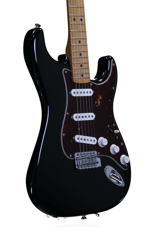Fender Deluxe Roadhouse Stratocaster - Black | Sweetwater Fender Deluxe Roadhouse Stratocaster - Black | Sweetwater
