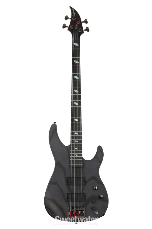 Caparison Guitars Dellinger 4 Bass Guitar - Dark Black Matt
